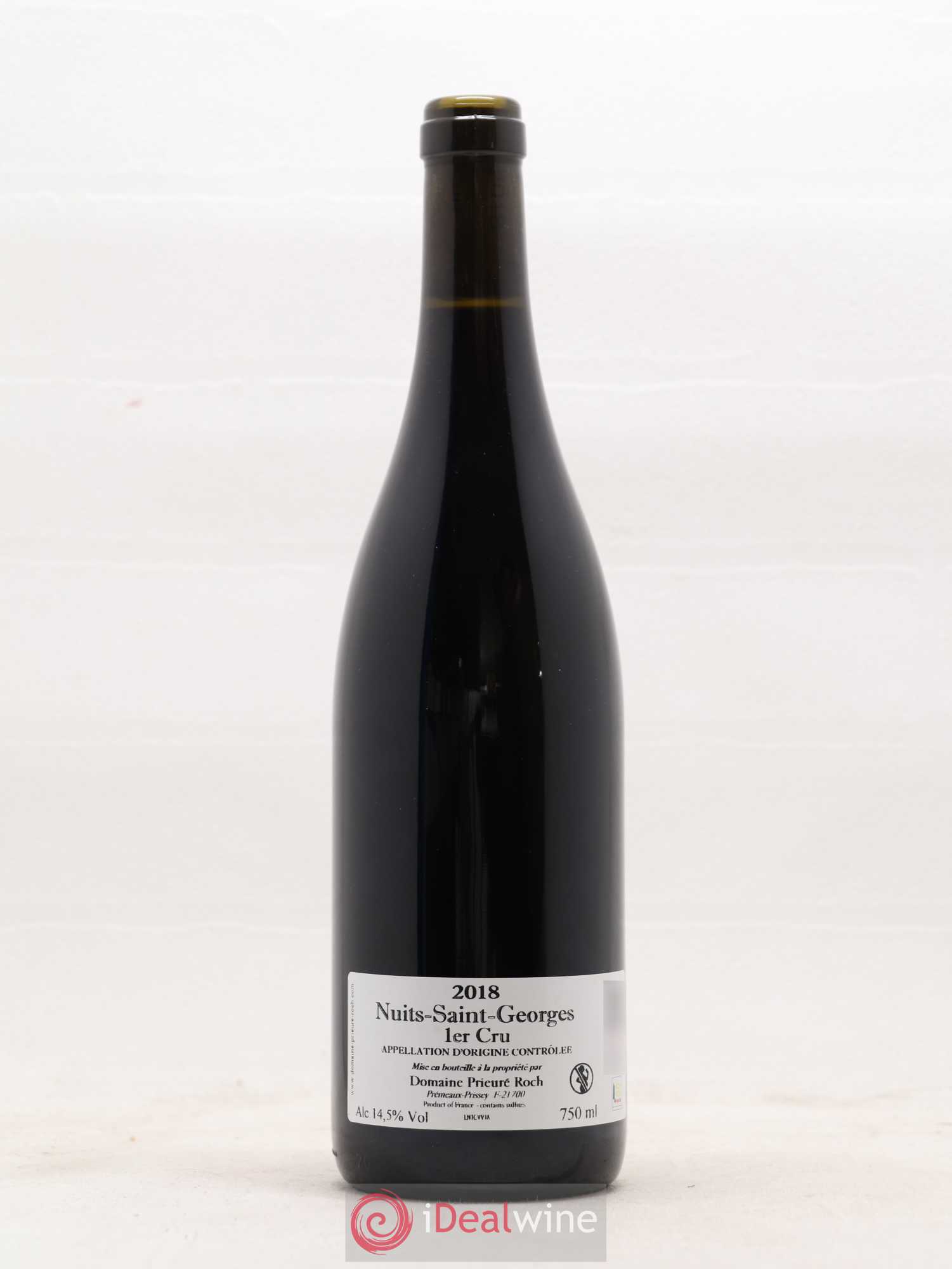 Nuits-Saint-Georges 1er Cru Vieilles Vignes Prieuré Roch 2018 - Lot de 1 bouteille - 1