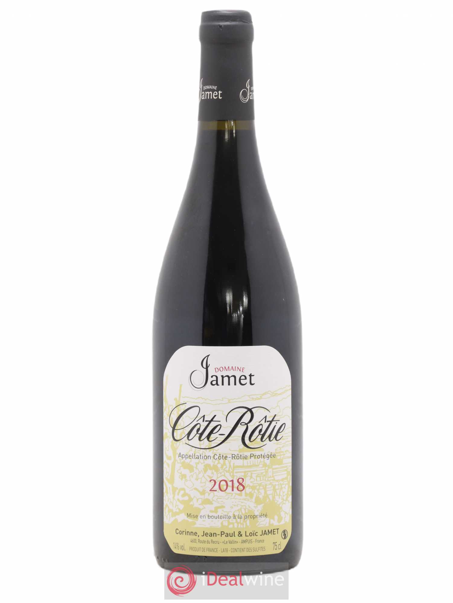 Côte-Rôtie Jamet (Domaine) 2018 - Lot de 1 bouteille - 0