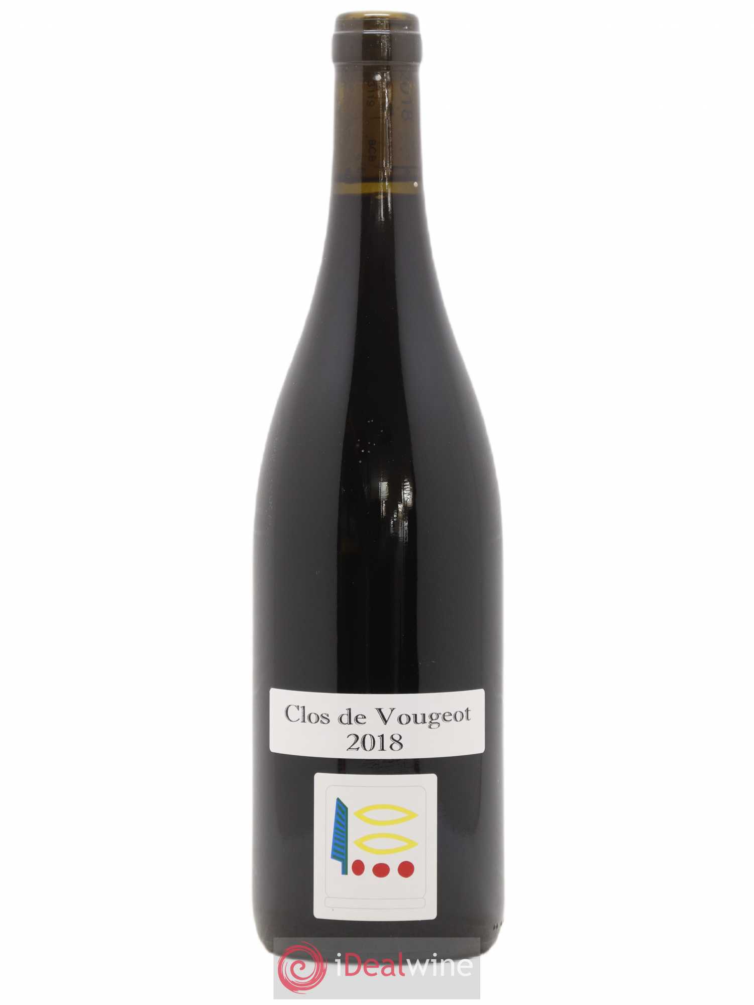 Clos de Vougeot Grand Cru Prieuré Roch 2018 - Lot de 1 bouteille - 0