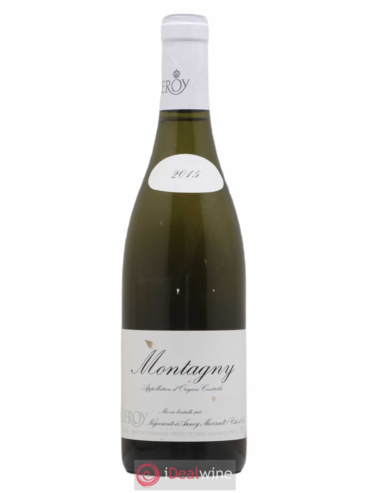 Montagny Leroy SA 2015 - Lot de 1 bouteille - 0