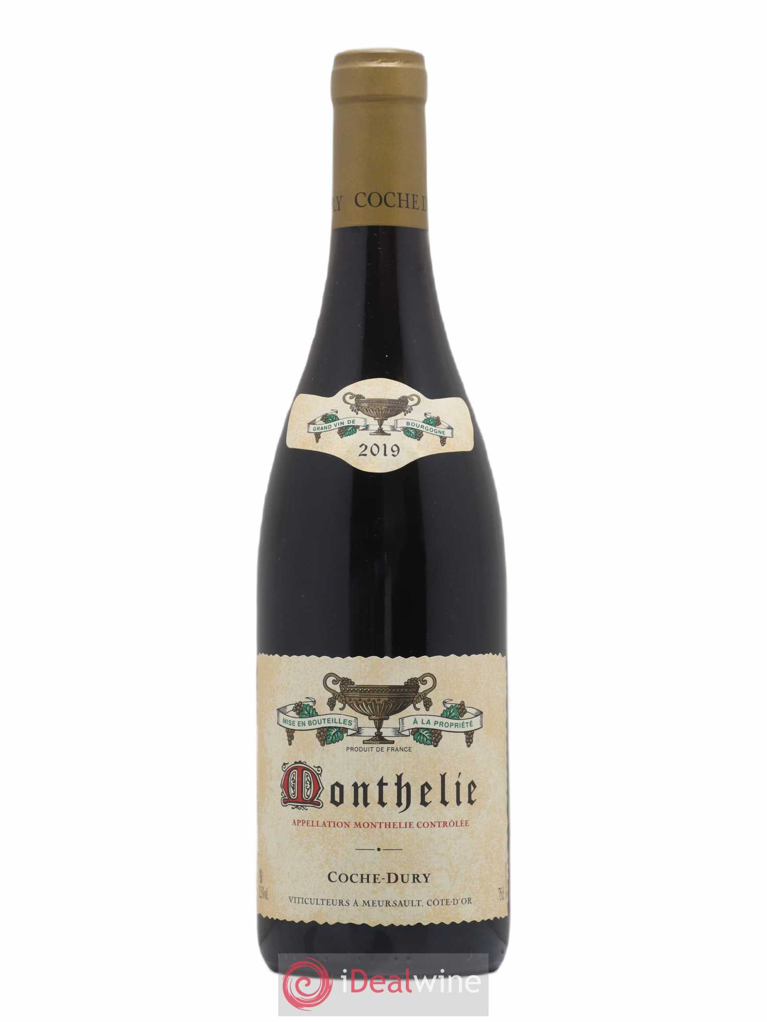Monthélie Coche Dury (Domaine) 2019 - Lot de 1 bouteille - 0