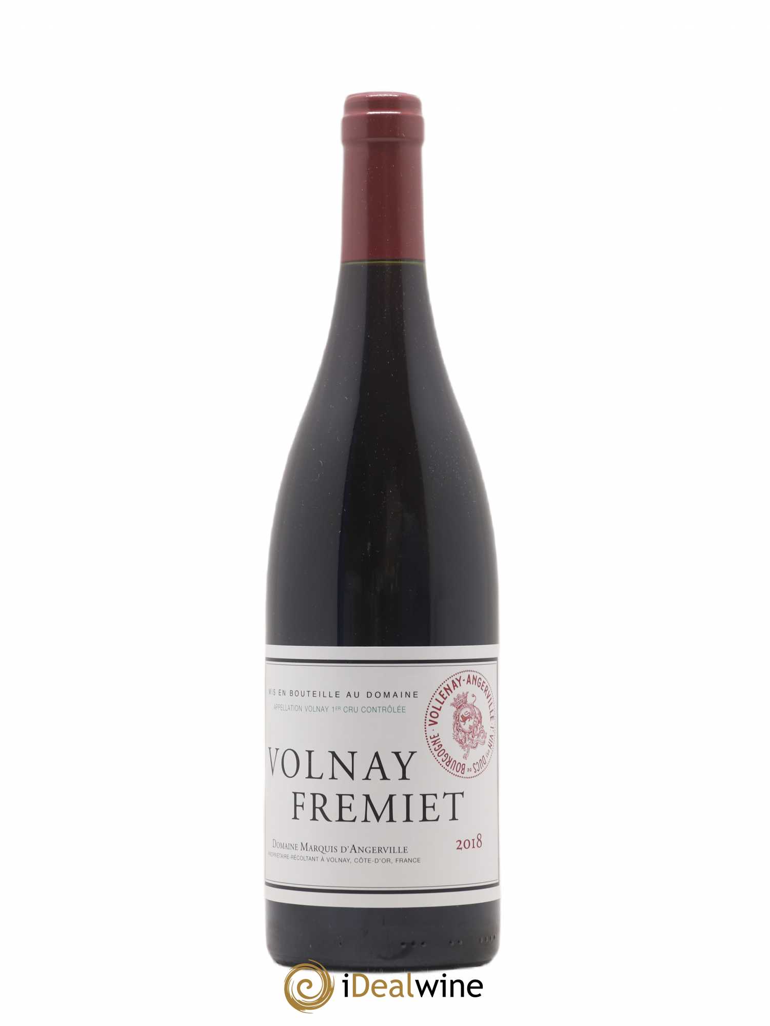 Volnay 1er Cru Frémiet Marquis d'Angerville (Domaine) 2018 - Lot de 1 bouteille - 0