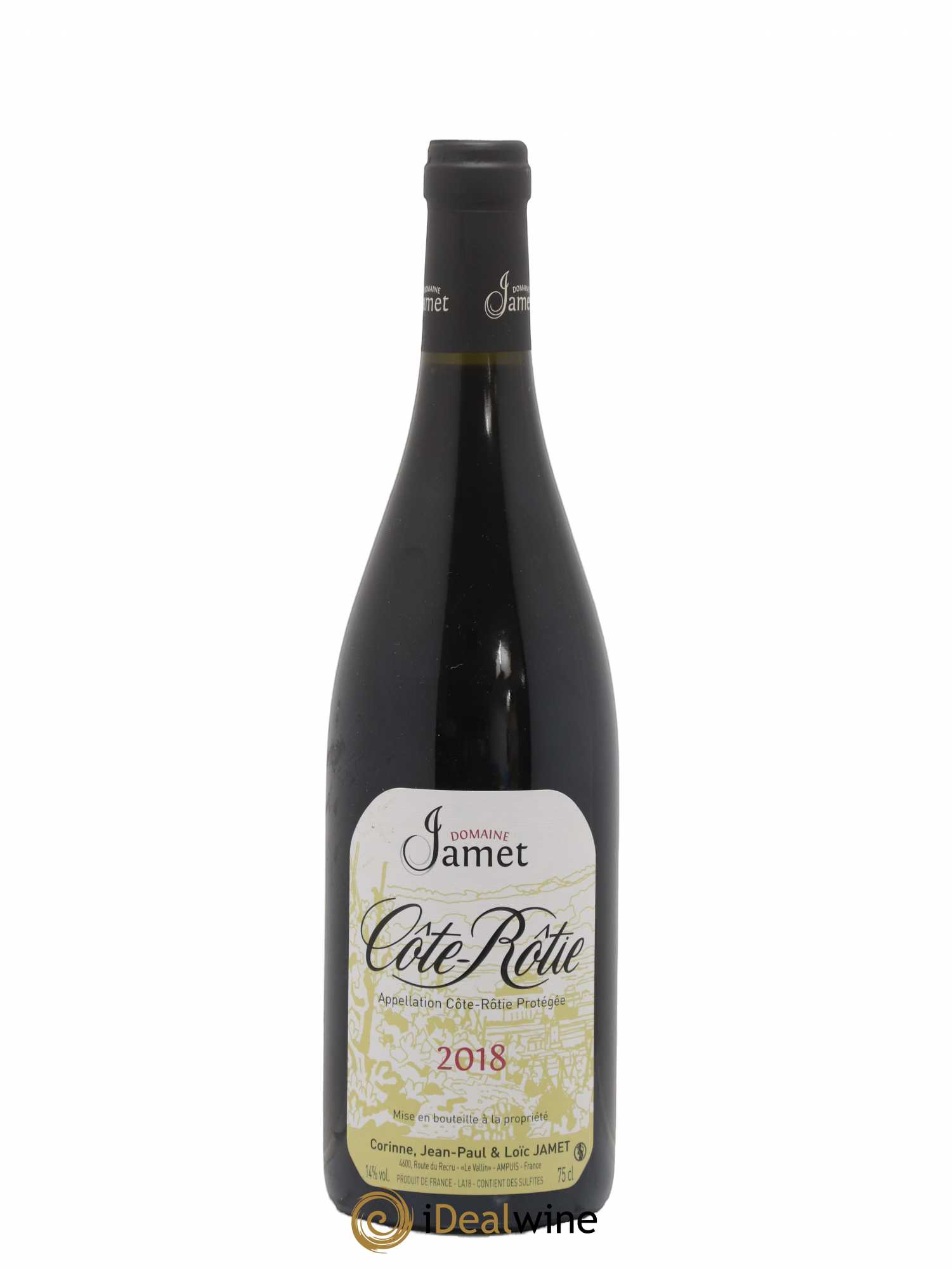 Côte-Rôtie Jamet (Domaine) 2018 - Lot de 1 bouteille - 0