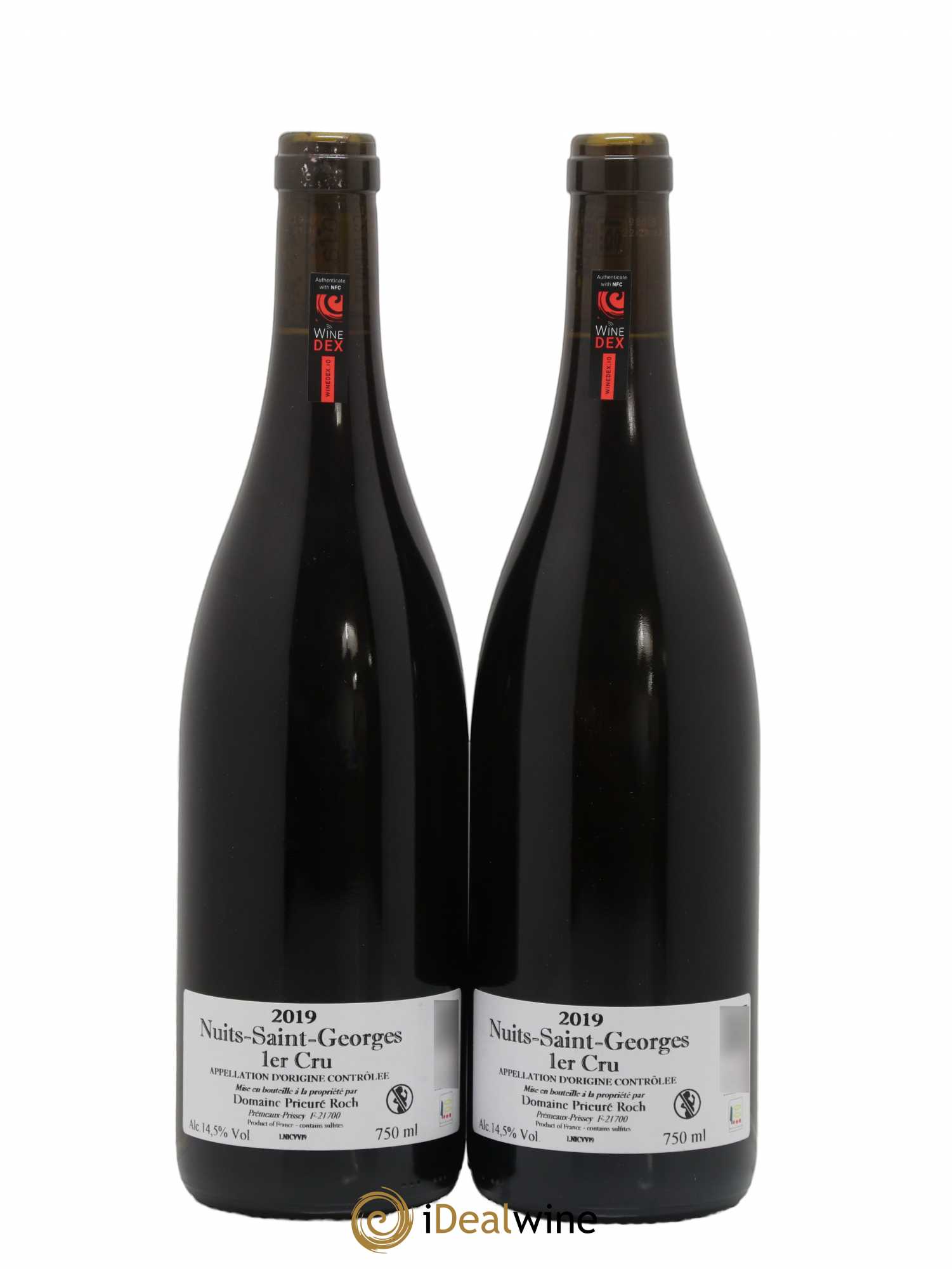 Nuits-Saint-Georges 1er Cru Vieilles Vignes Prieuré Roch 2019 - Lot de 2 bouteilles - 1