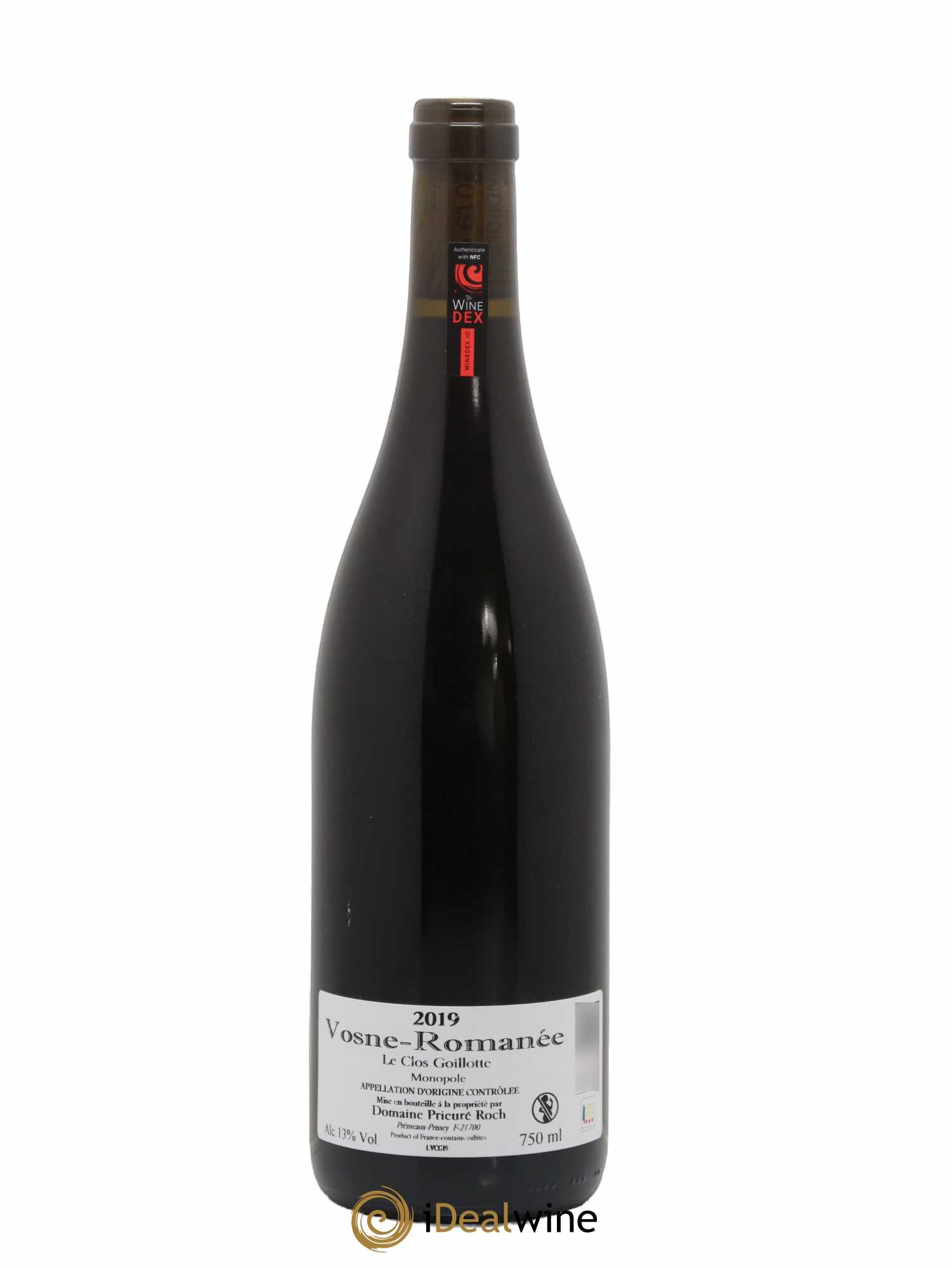 Vosne-Romanée Le Clos Goillotte Prieuré Roch 2019 - Lot de 1 bouteille - 1