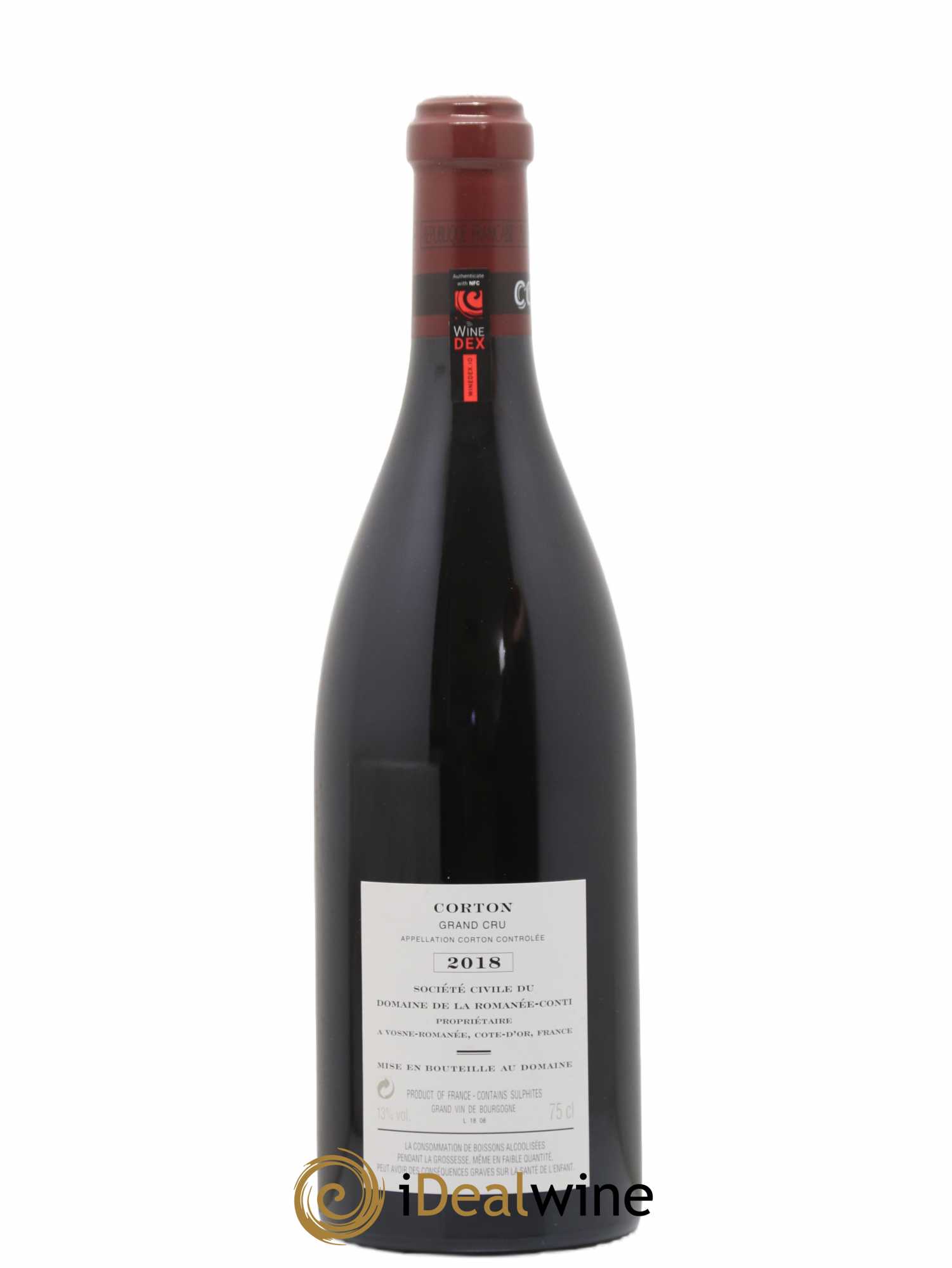 Corton Grand Cru Domaine de la Romanée-Conti 2018 - Lot de 1 bouteille - 1
