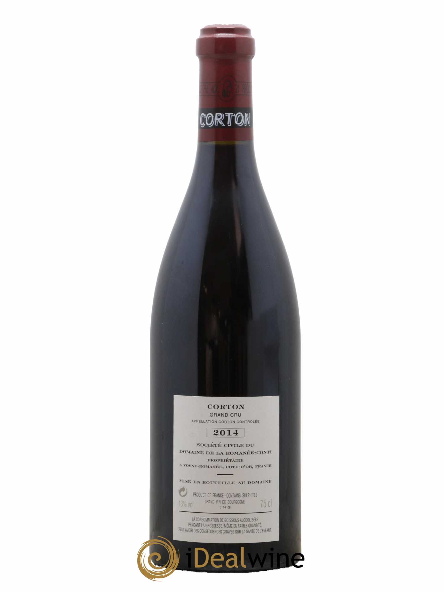Corton Grand Cru Domaine de la Romanée-Conti 2014 - Posten von 1 Flasche - 1