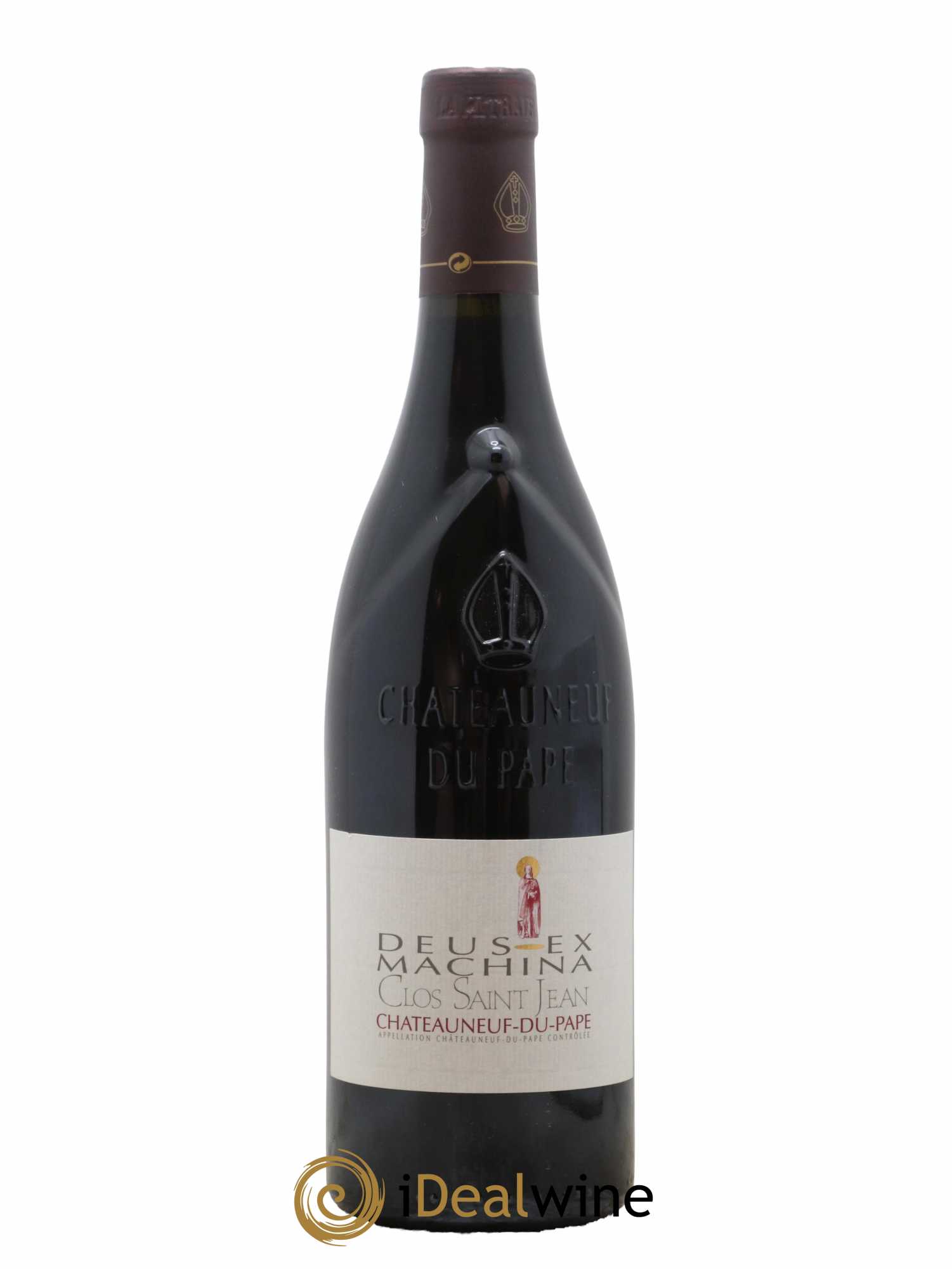 Châteauneuf-du-Pape Clos Saint-Jean Deus Ex Machina Pascal et Vincent Maurel 2019 - Lot de 1 bouteille - 0