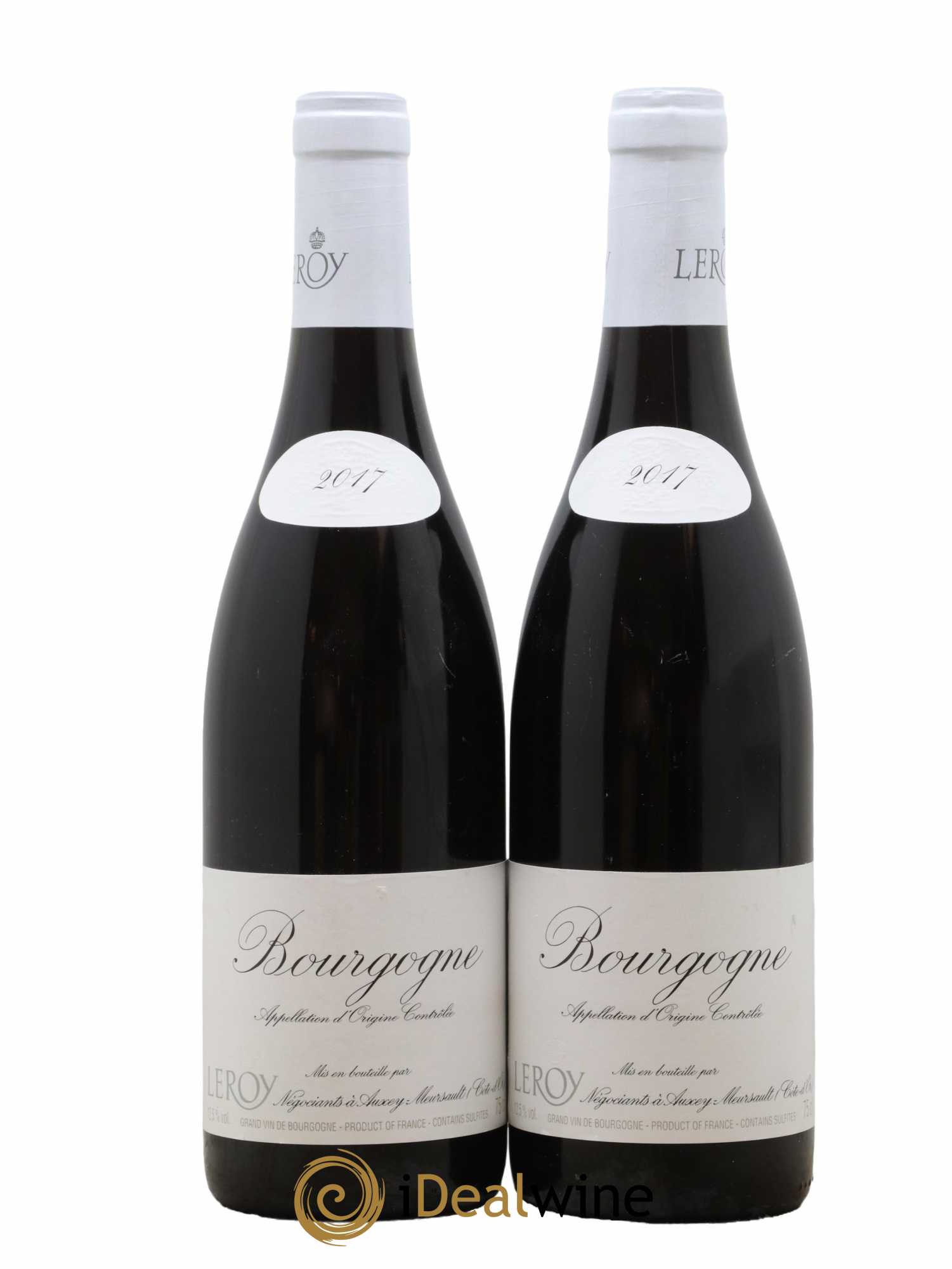Bourgogne Leroy (Domaine) 2017 - Lot de 2 bouteilles - 0