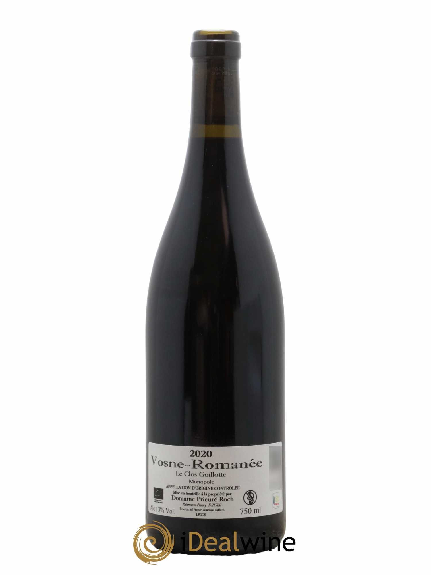 Vosne-Romanée Le Clos Goillotte Prieuré Roch 2020 - Lot de 1 bouteille - 1