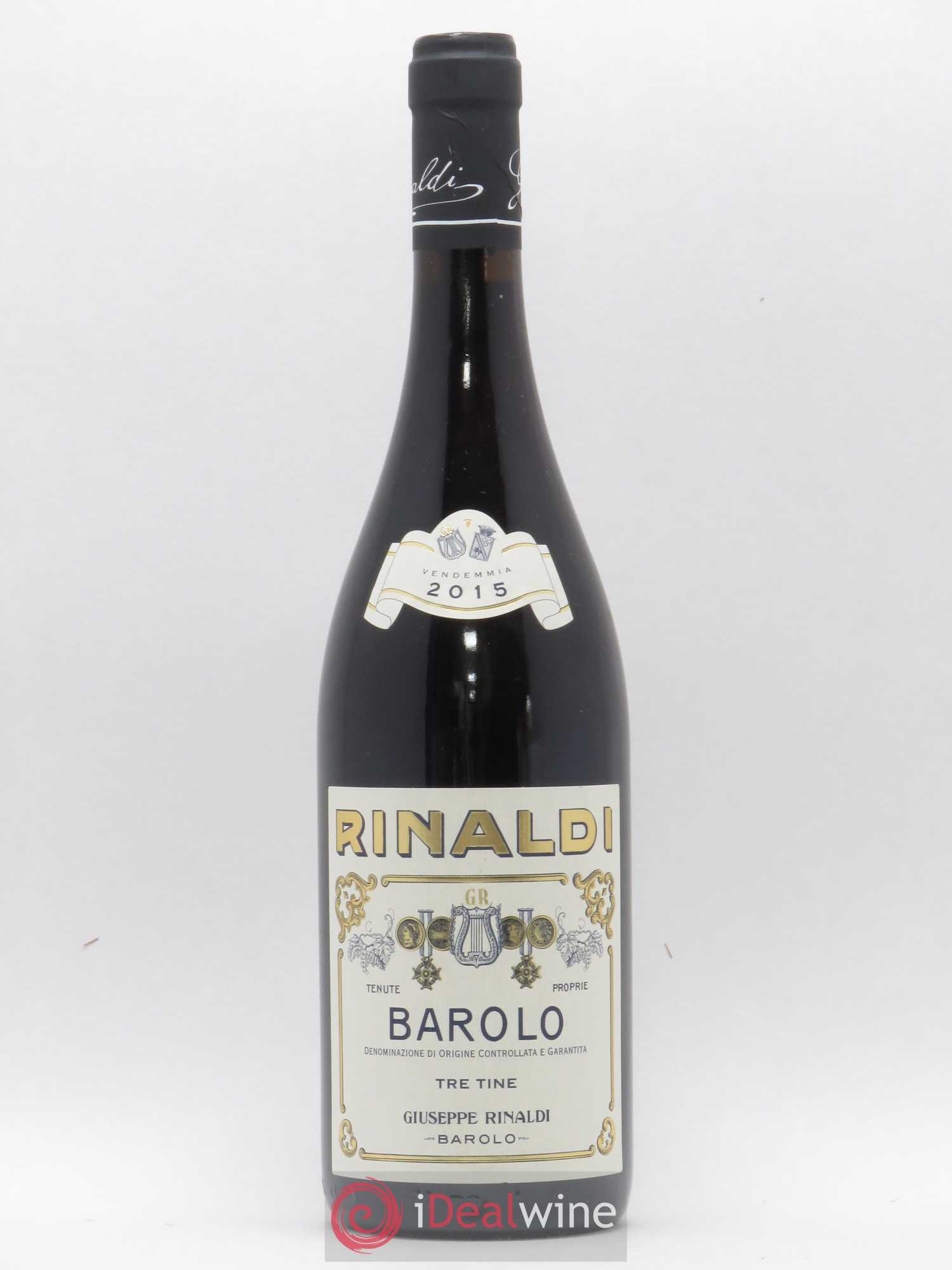 Barolo DOCG Tre Tine Giuseppe Rinaldi 2015 - Lot of 1 bottle - 0