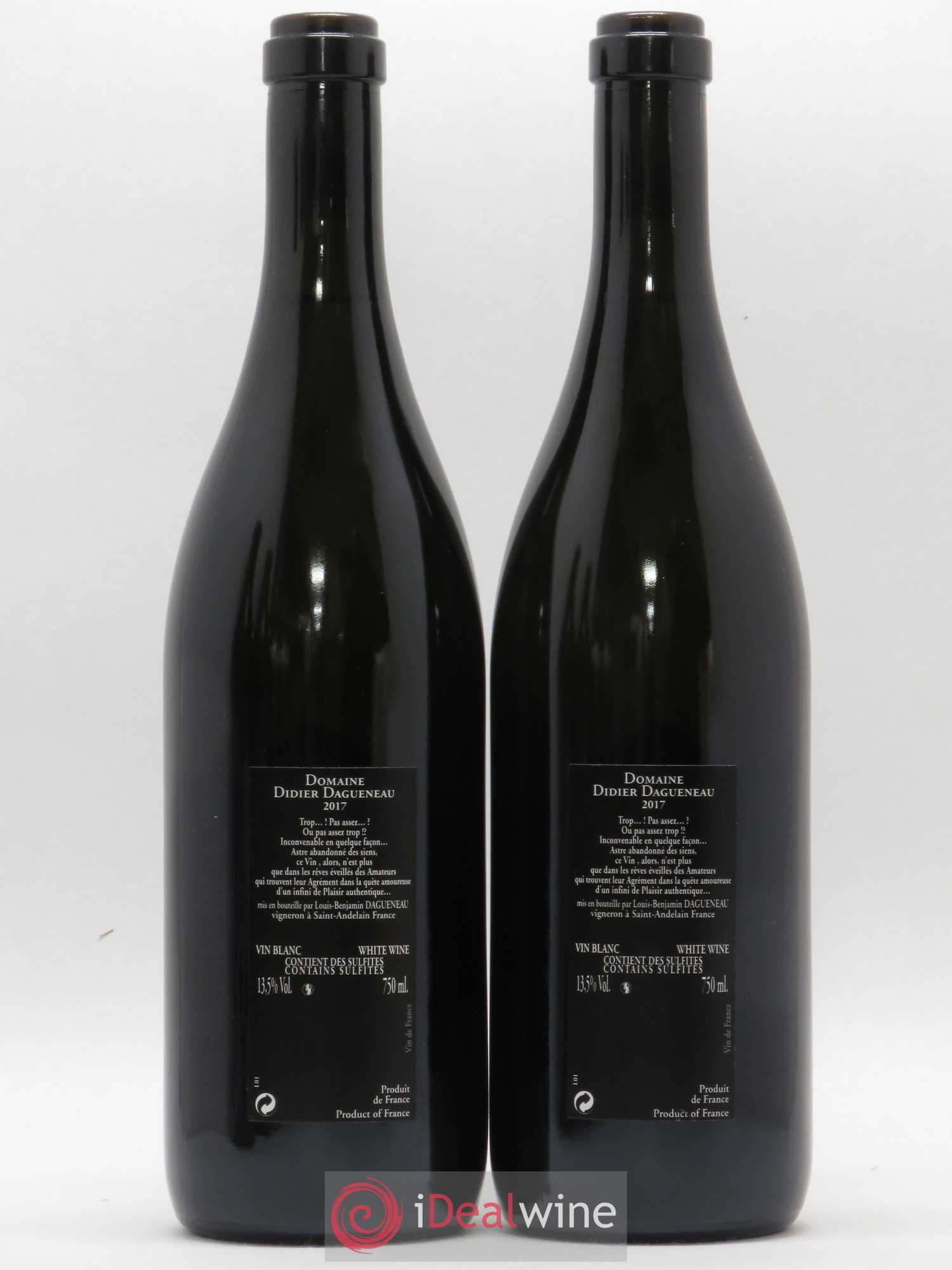 Vin de France Silex Dagueneau 2017 - Posten von 2 Flaschen - 1
