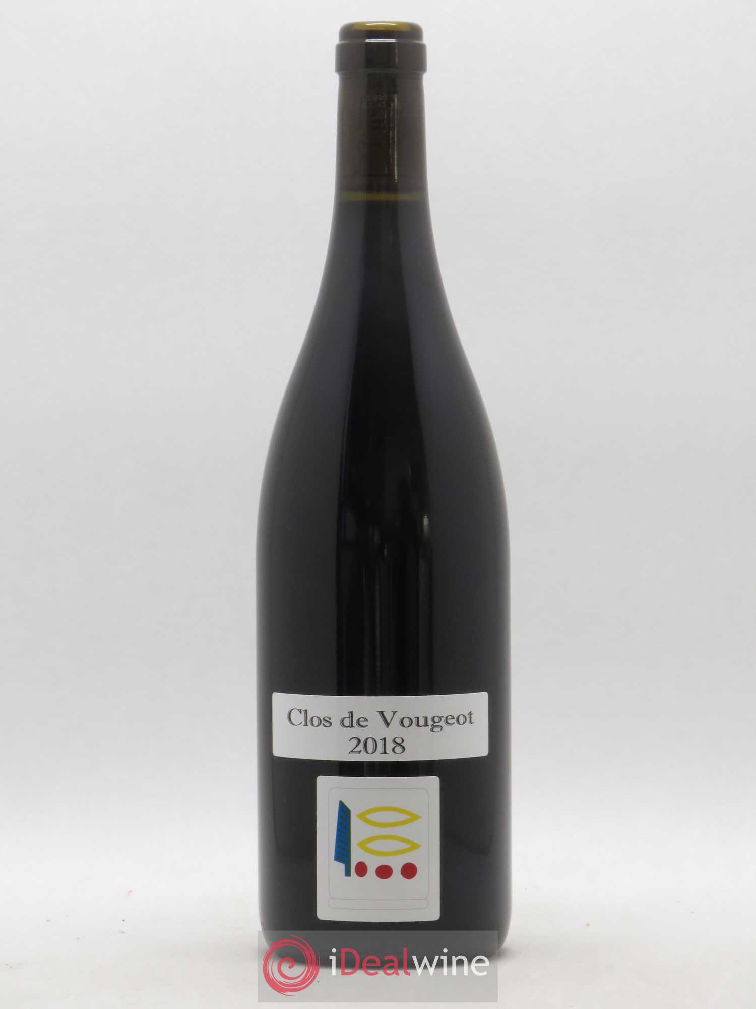 Clos de Vougeot Grand Cru Prieuré Roch 2018 - Lot de 1 bouteille - 0