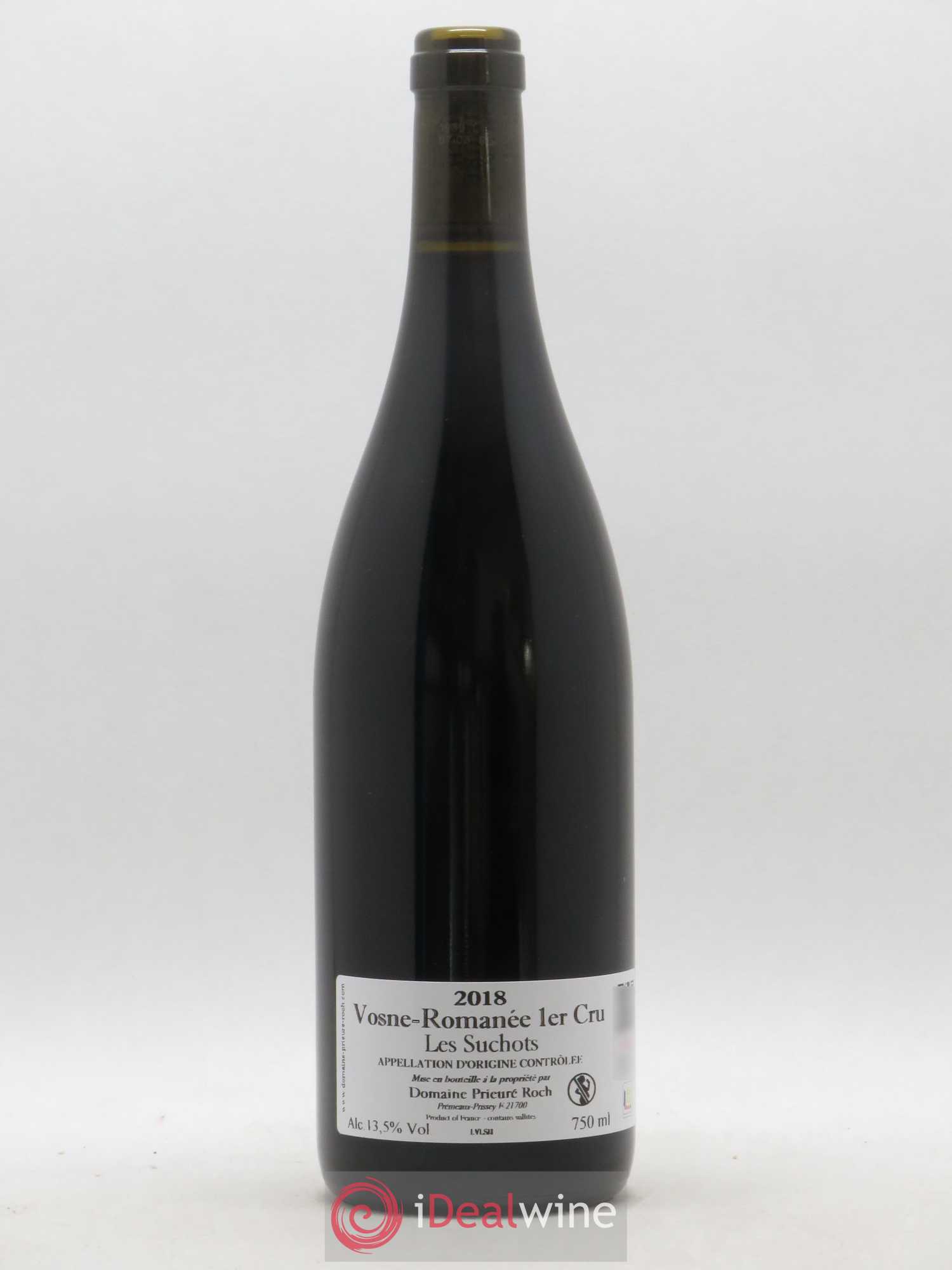 Vosne-Romanée 1er Cru Les Suchots Prieuré Roch 2018 - Lot de 1 bouteille - 1
