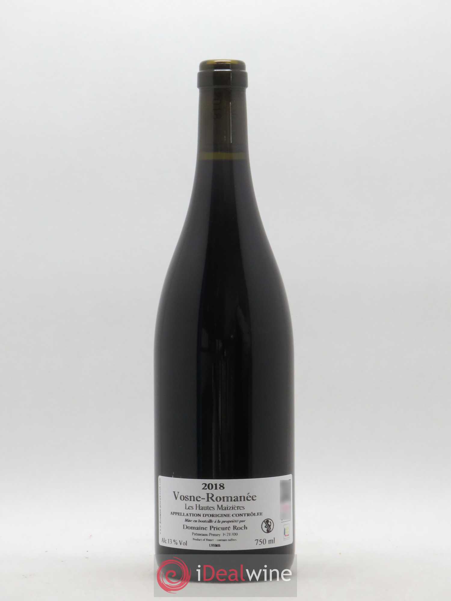Vosne-Romanée Les Hautes Maizières Prieuré Roch 2018 - Lot de 1 bouteille - 1