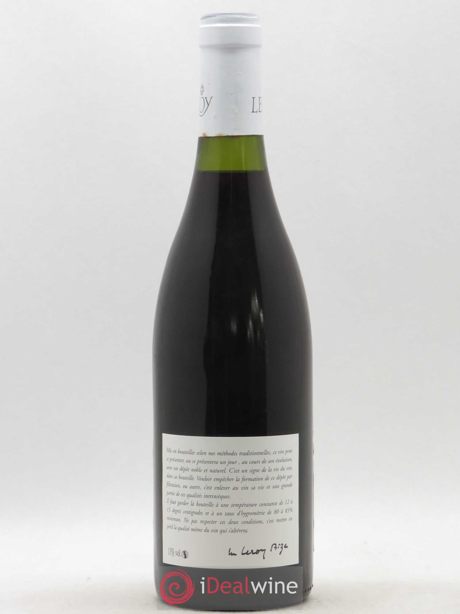 Savigny-lès-Beaune 1er Cru Les Narbantons Leroy SA 2013 - Lot de 1 bouteille - 1