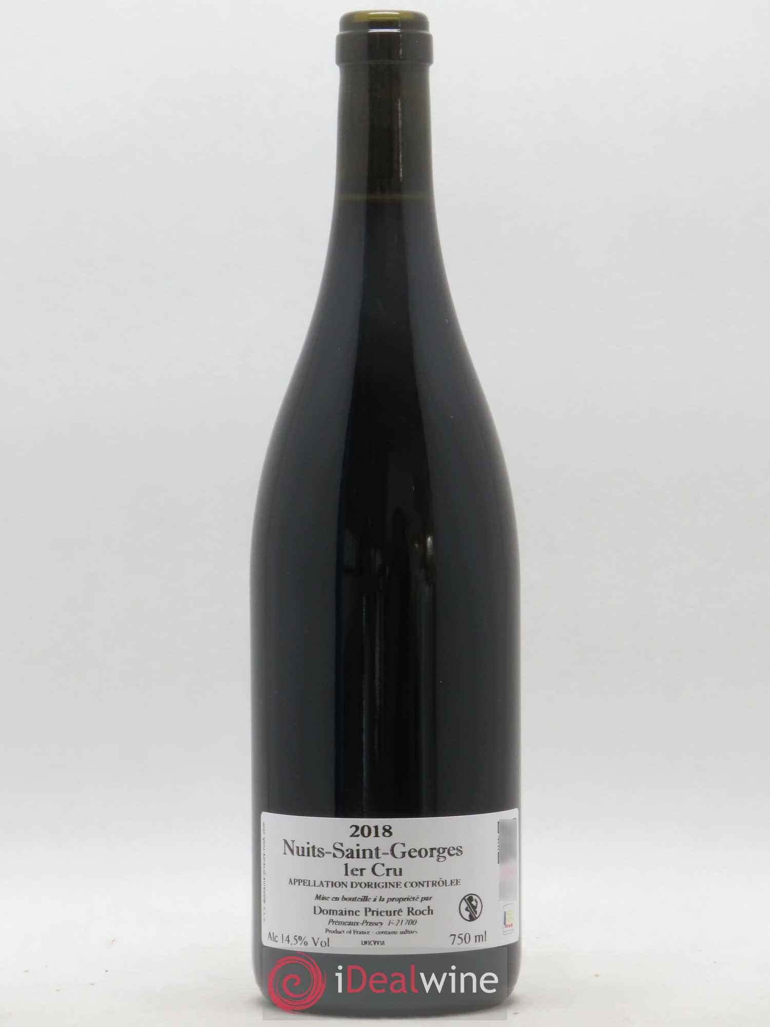 Nuits-Saint-Georges 1er Cru Vieilles Vignes Prieuré Roch 2018 - Lot de 1 bouteille - 1
