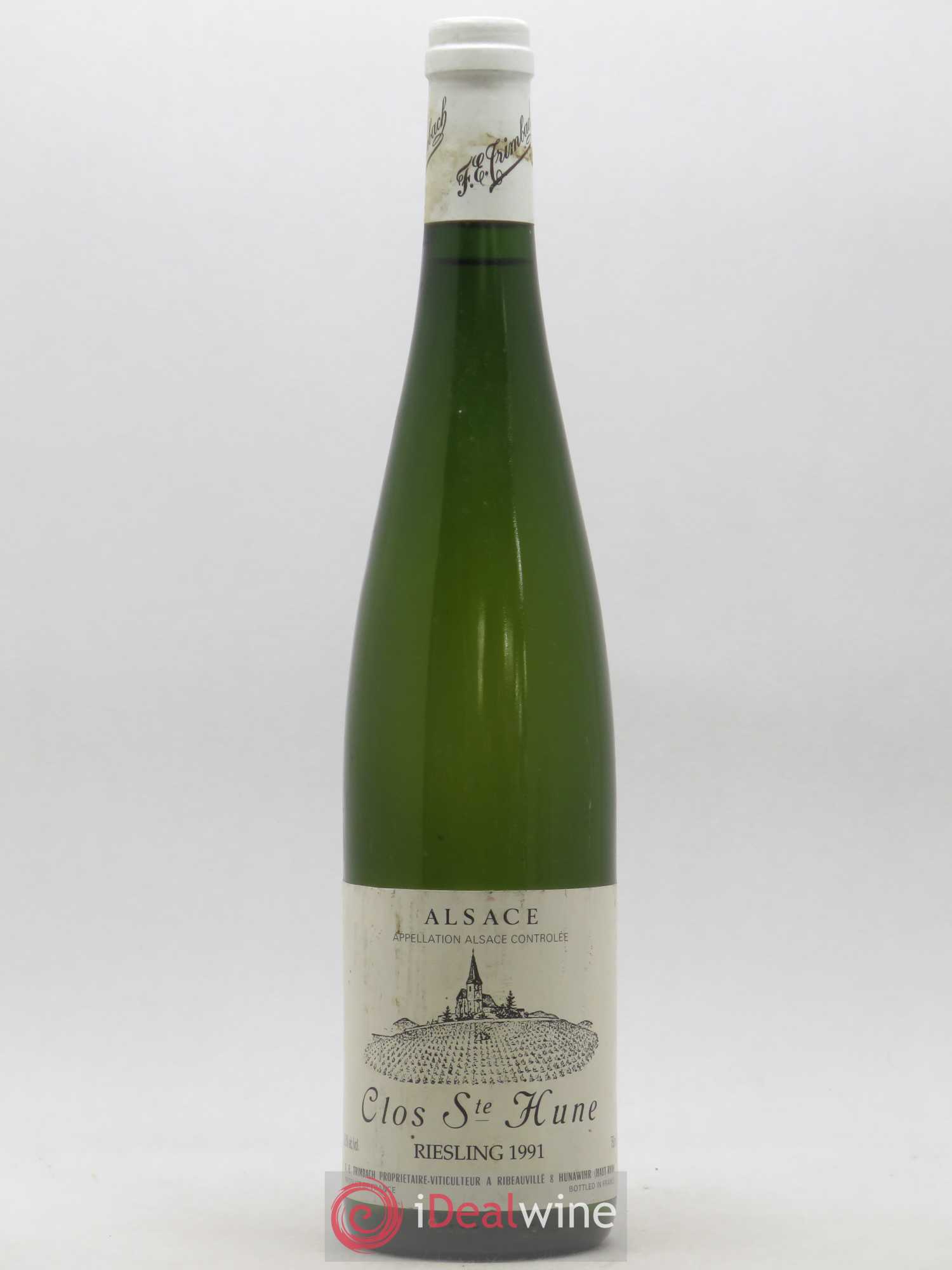 Alsace Riesling Clos Sainte-Hune Trimbach (Domaine) 1991 - Lot de 1 bouteille - 0