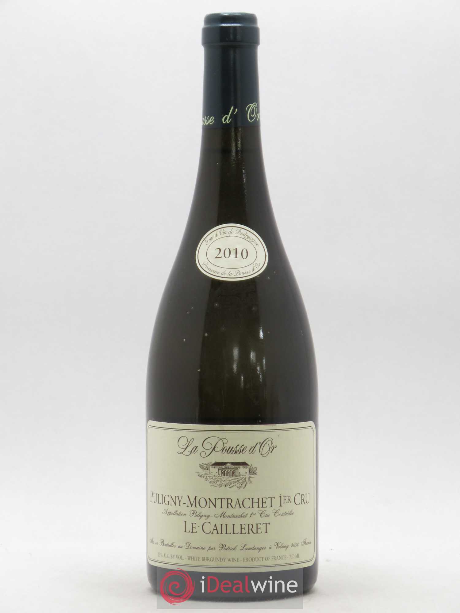 Puligny-Montrachet 1er Cru Le Cailleret La Pousse d'Or (Domaine de) 2010 - Lot de 1 bouteille - 0