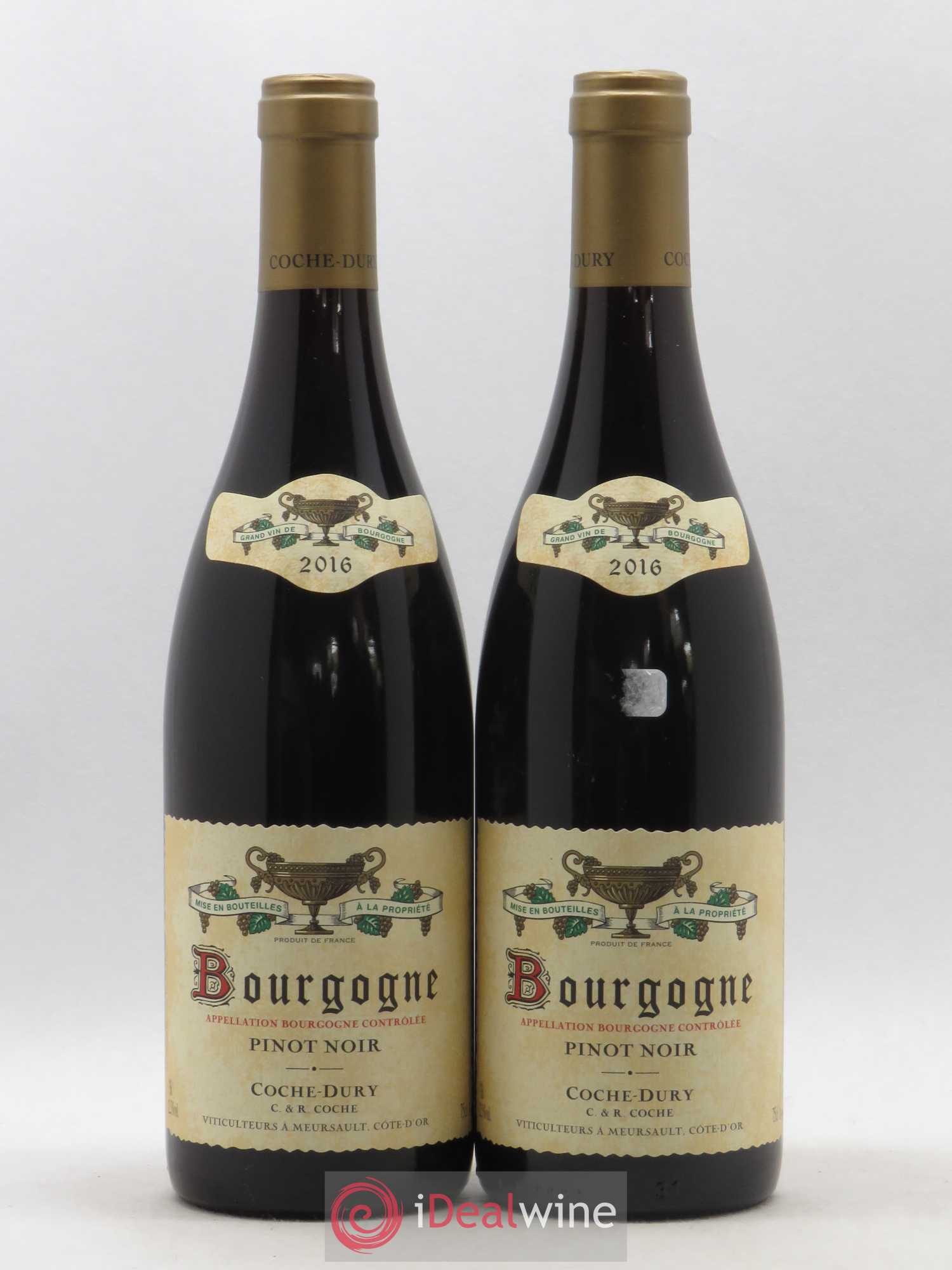 Bourgogne Coche Dury (Domaine) 2016 - Lot de 2 bouteilles - 0