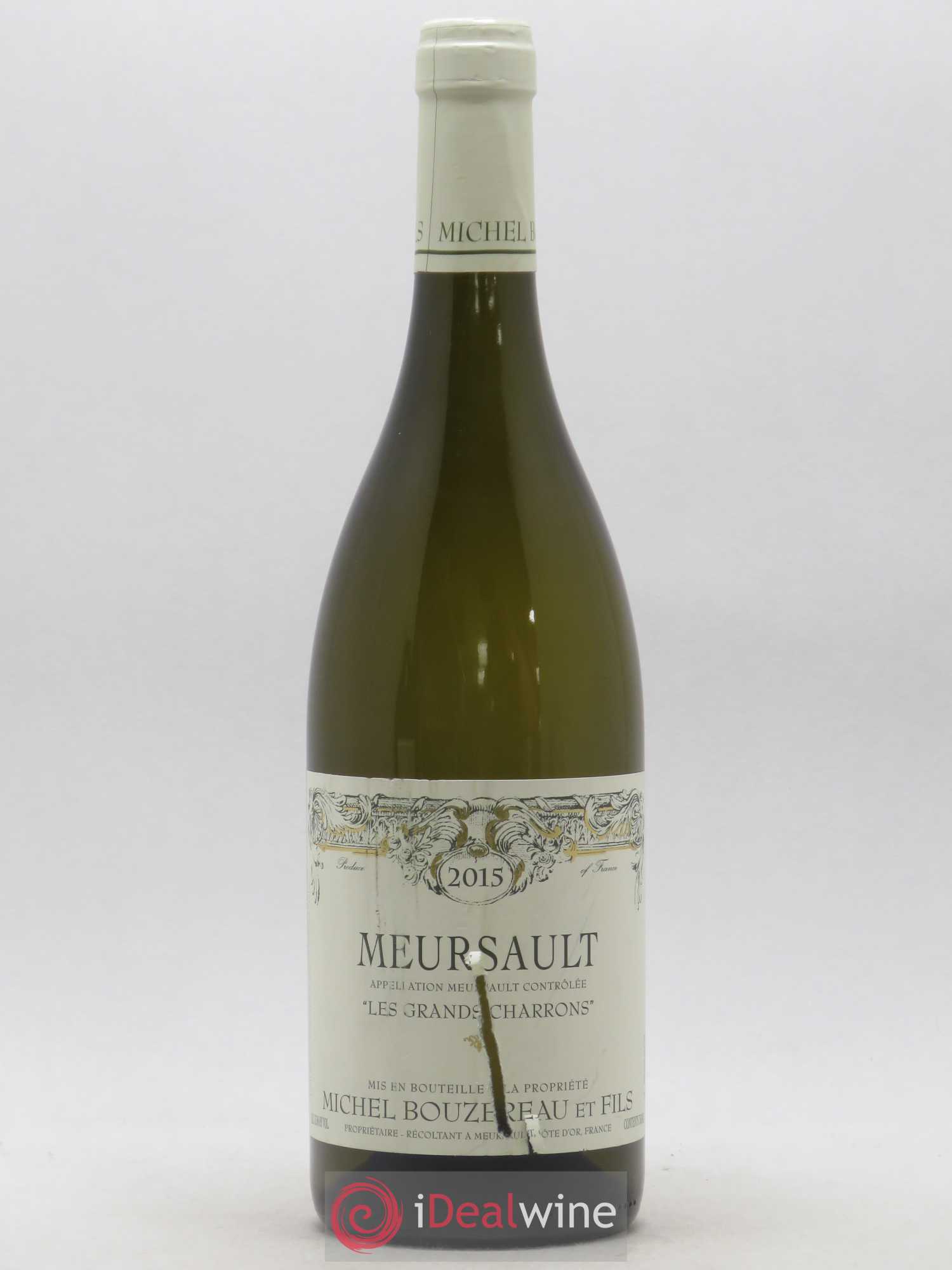 Meursault Les Grands Charrons Michel Bouzereau et Fils (Domaine) 2015 - Lot de 1 bouteille - 0