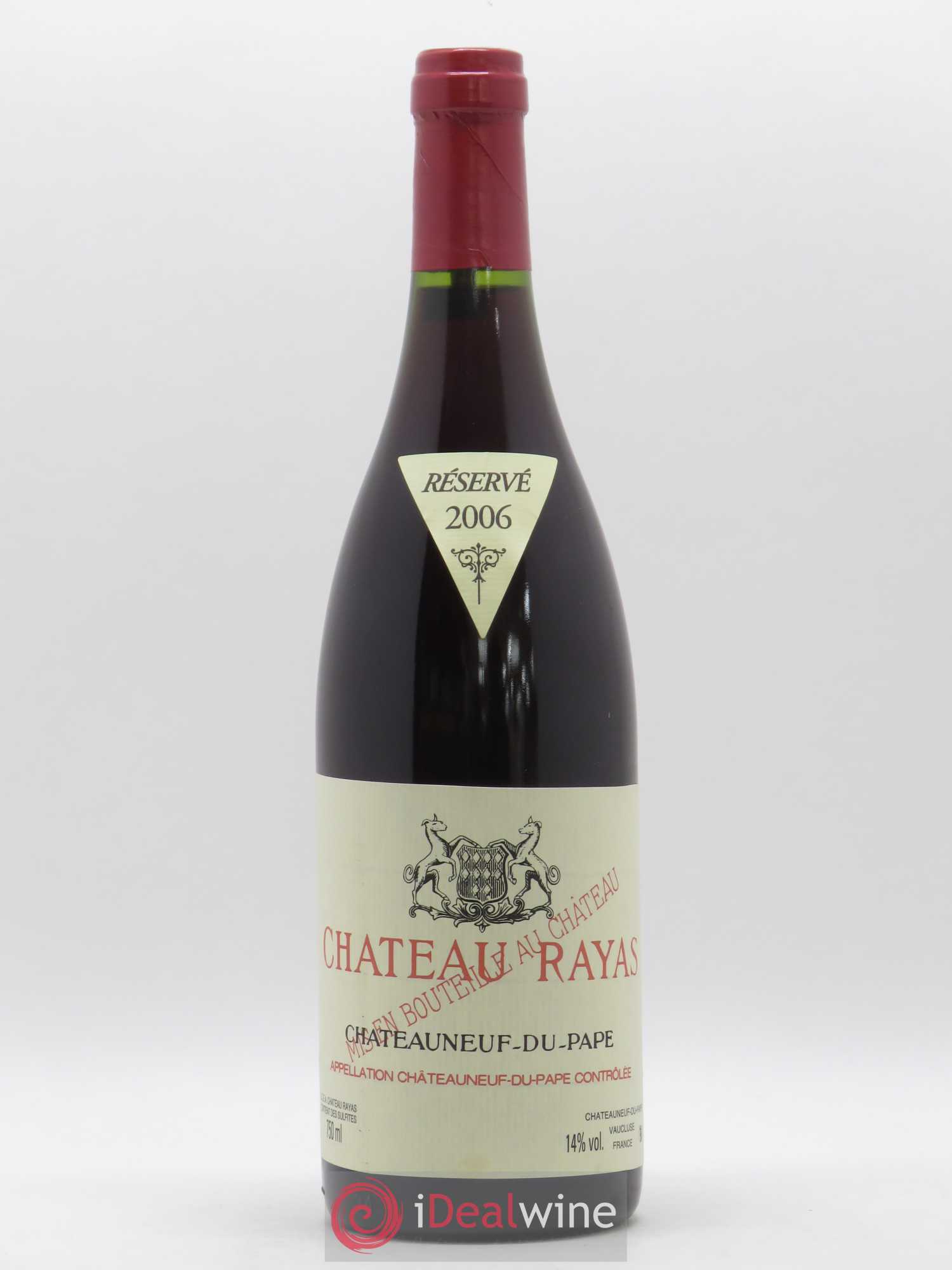 Châteauneuf-du-Pape Château Rayas Emmanuel Reynaud 2006 - Lot de 1 bouteille - 0