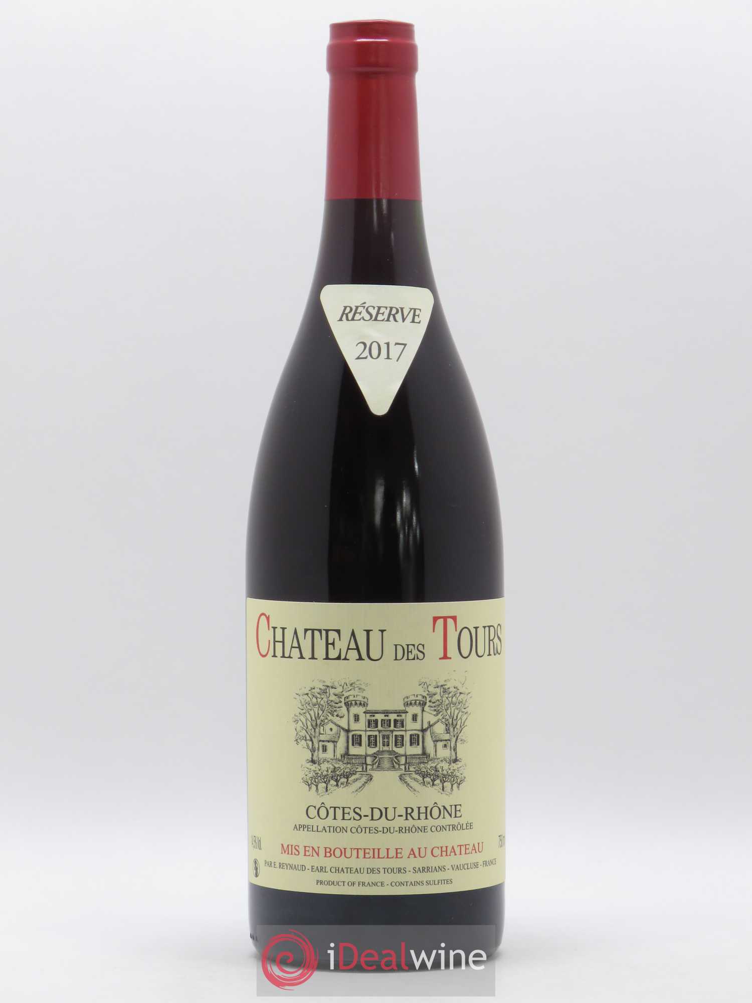 Côtes-du-Rhône Château des Tours Emmanuel Reynaud 2017 - Lot de 1 bouteille - 0