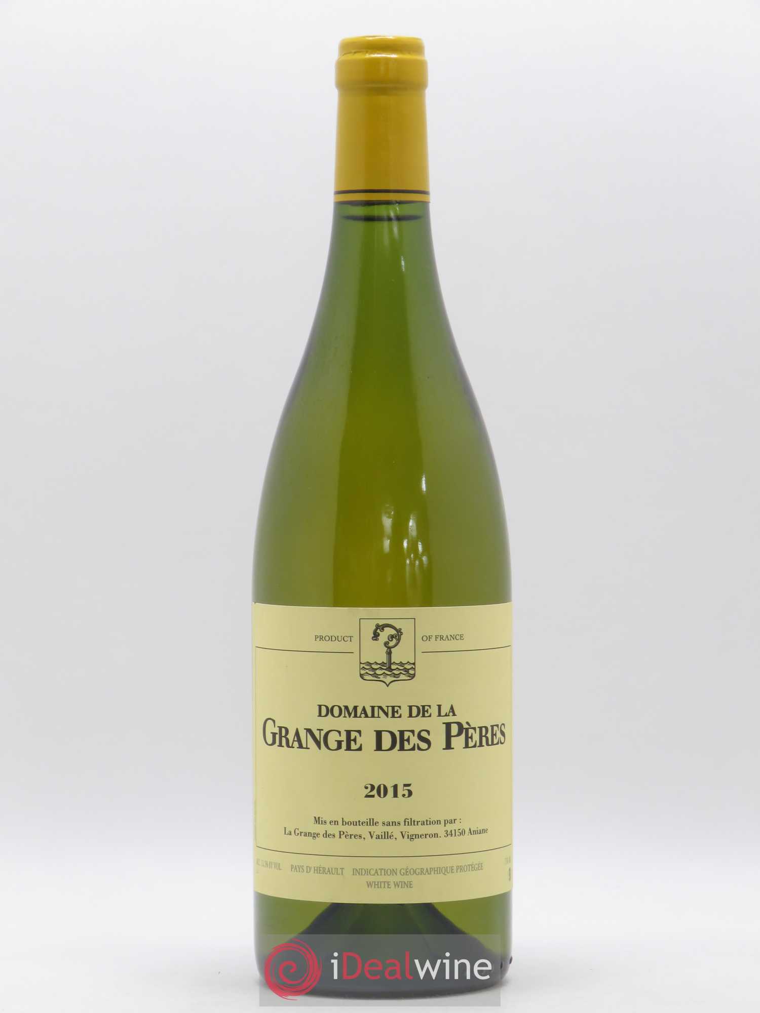 Pays d'Hérault Grange des Pères Laurent Vaillé 2015 - Lot de 1 bouteille - 0