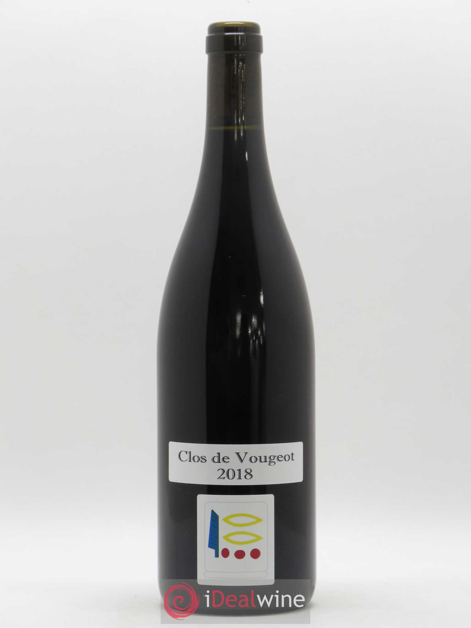 Clos de Vougeot Grand Cru Prieuré Roch 2018 - Lot de 1 bouteille - 0