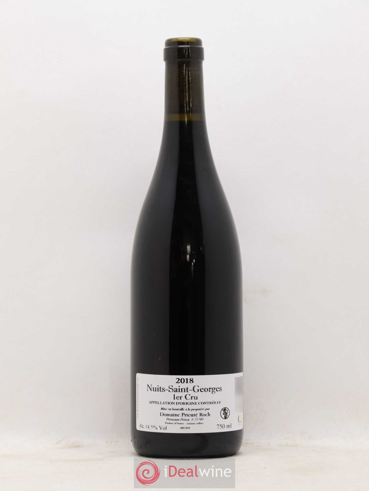Nuits-Saint-Georges 1er Cru Vieilles Vignes Prieuré Roch 2018 - Lot de 1 bouteille - 1