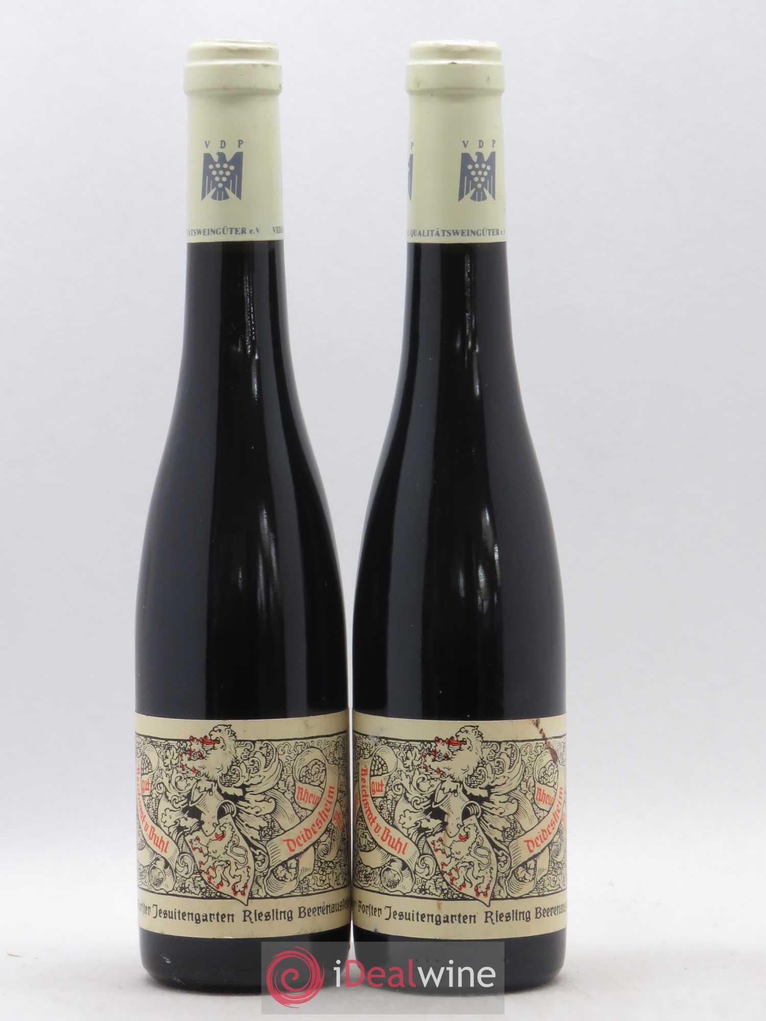 Riesling Pfalz Beerenauslese Forster Jesuitengarten Reichsgraf v. Buhl 1994 - Posten von 2 Demi-Flaschen - 0