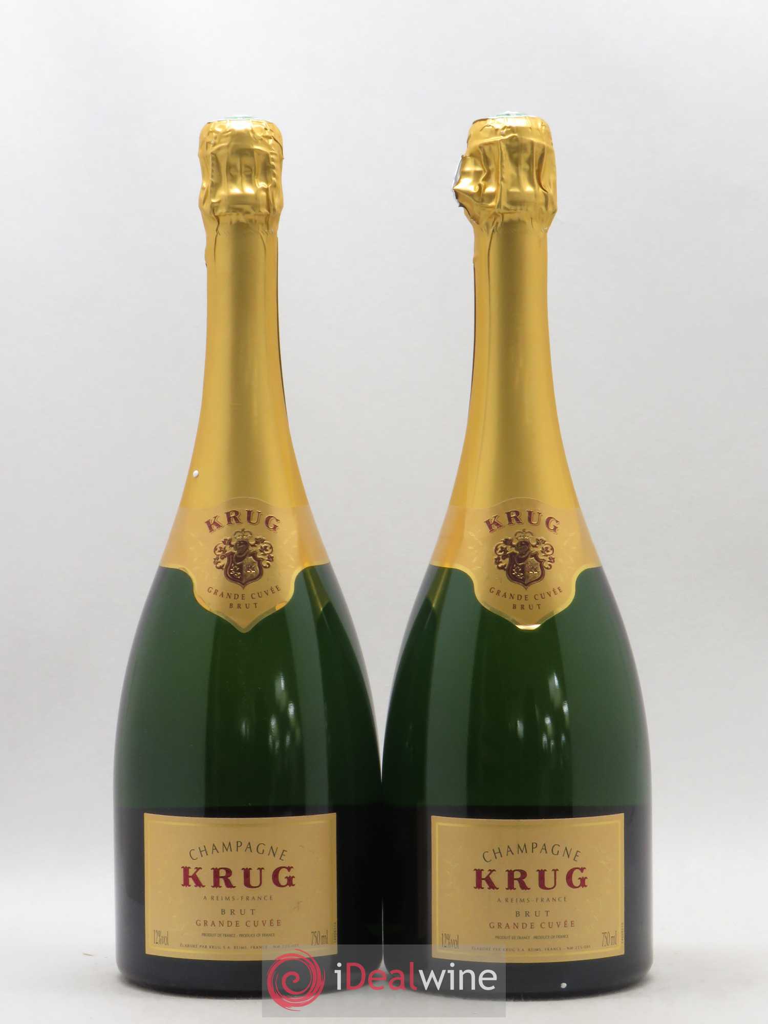 Grande Cuvée Brut Krug - Lot de 2 bouteilles - 0