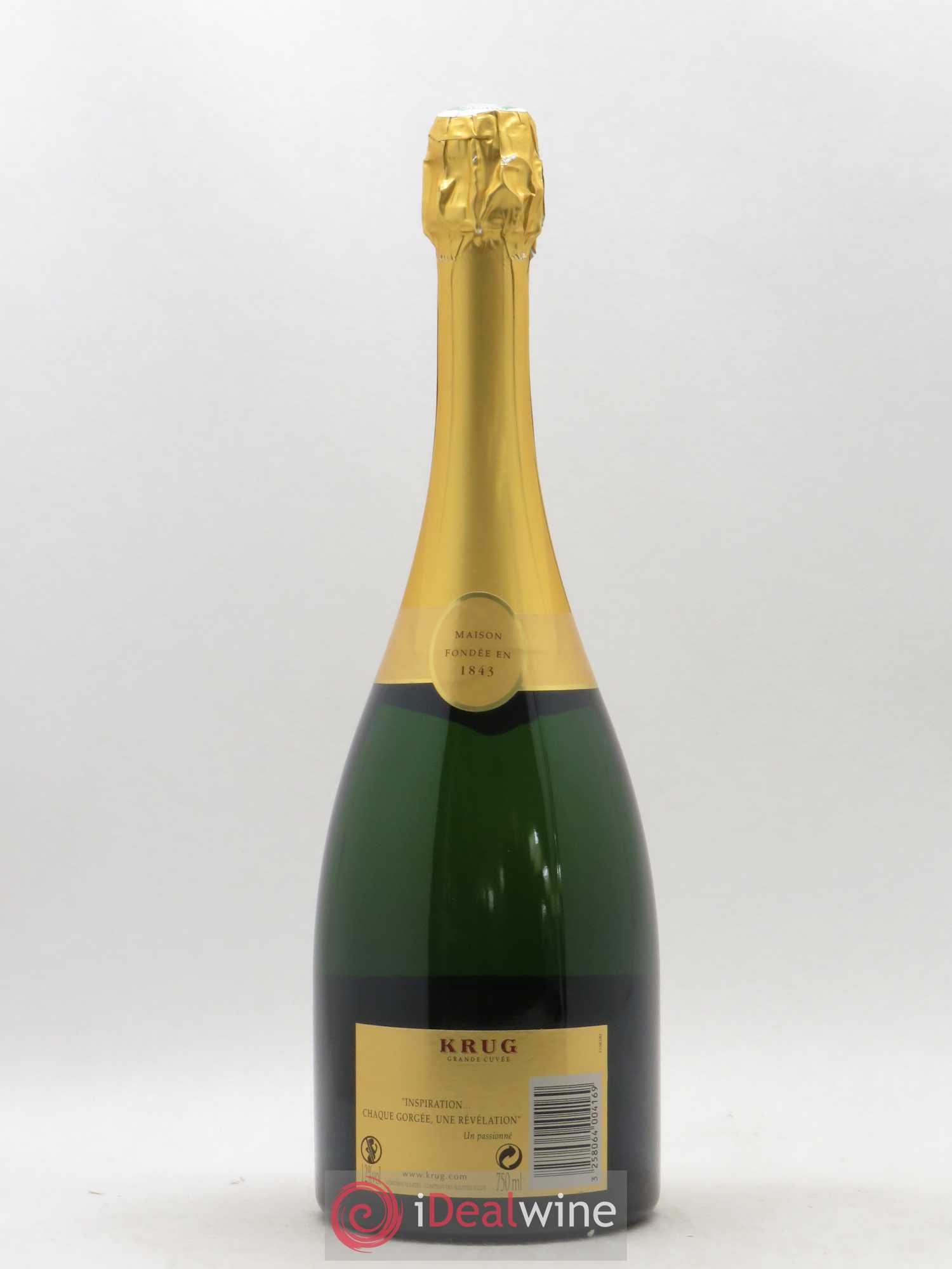 Grande Cuvée Brut Krug - Lot de 1 bouteille - 1