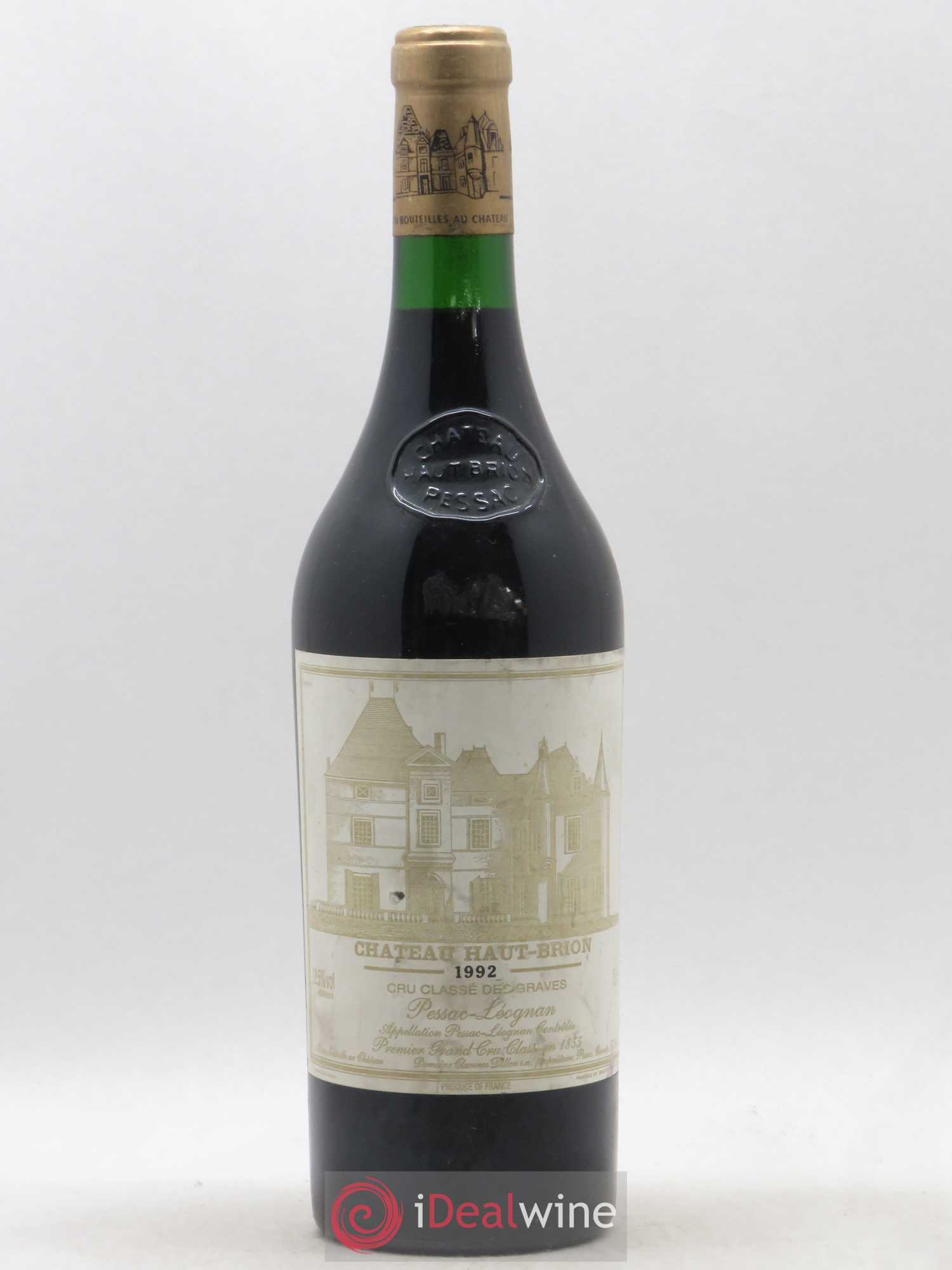 Château Haut Brion 1er Grand Cru Classé 1992 - Lot de 1 bouteille - 0