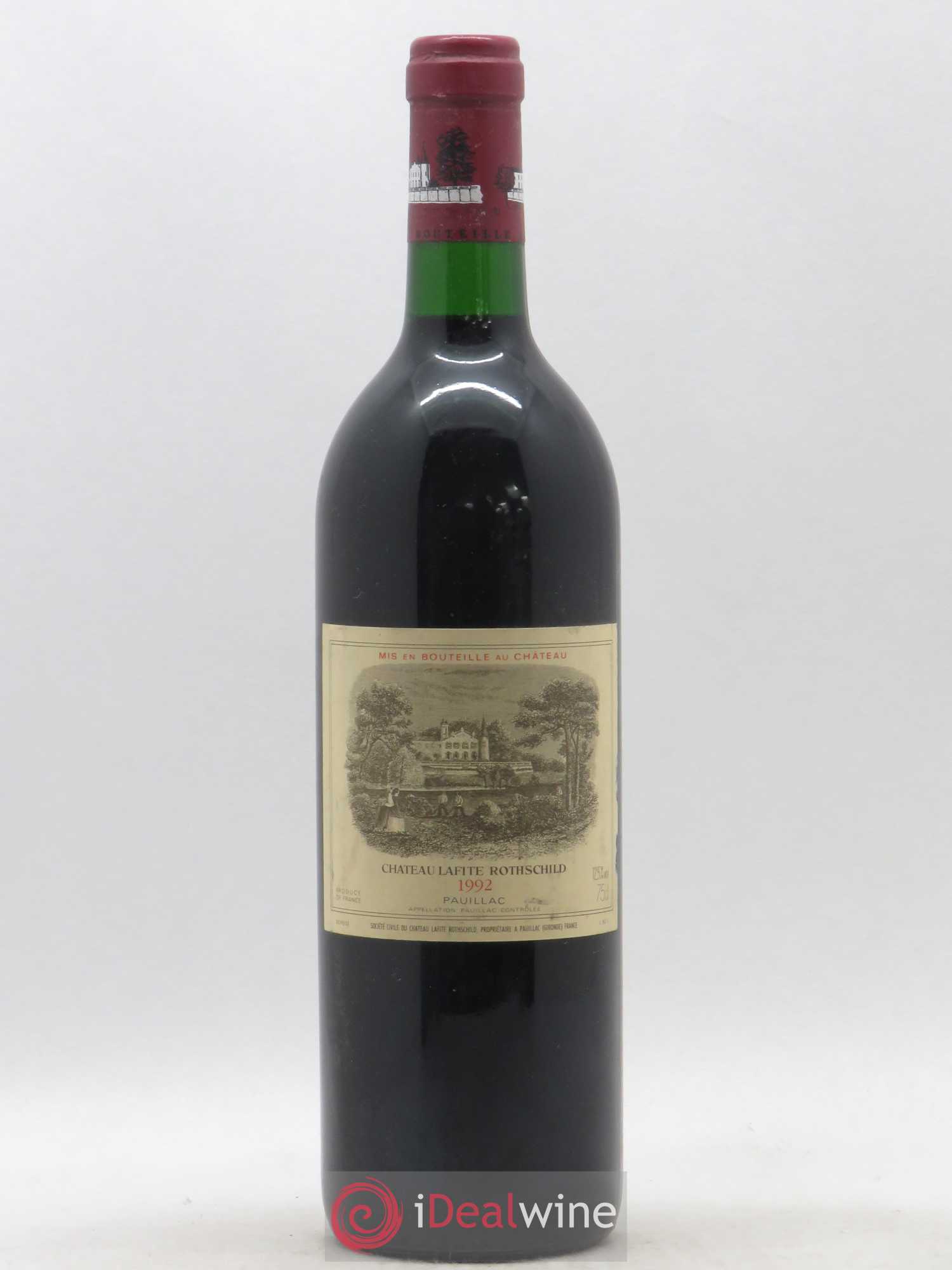 Château Lafite Rothschild 1er Grand Cru Classé 1992 - Lot de 1 bouteille - 0