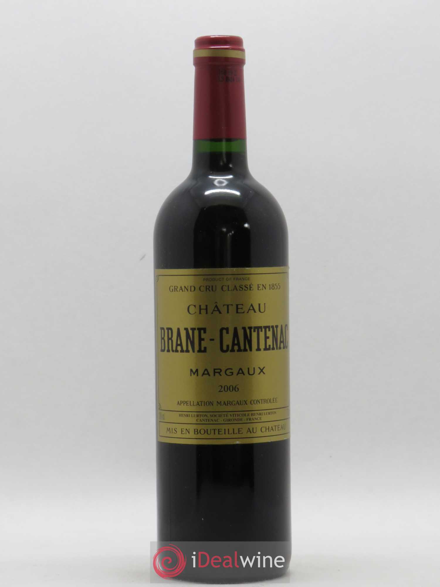 Château Brane Cantenac 2ème Grand Cru Classé 2006 - Lot de 1 bouteille - 0