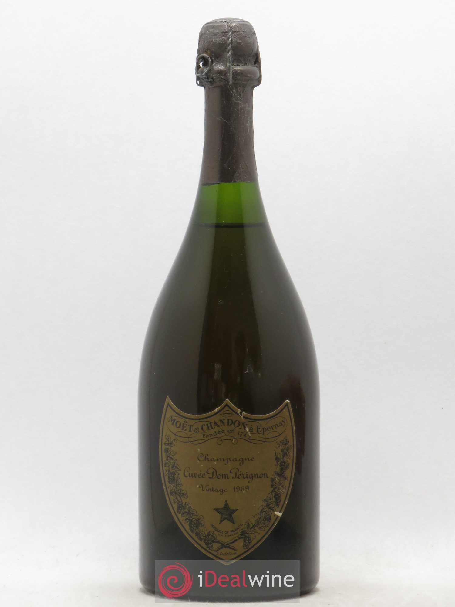 Brut Dom Pérignon 1969 - Lot de 1 bouteille - 0
