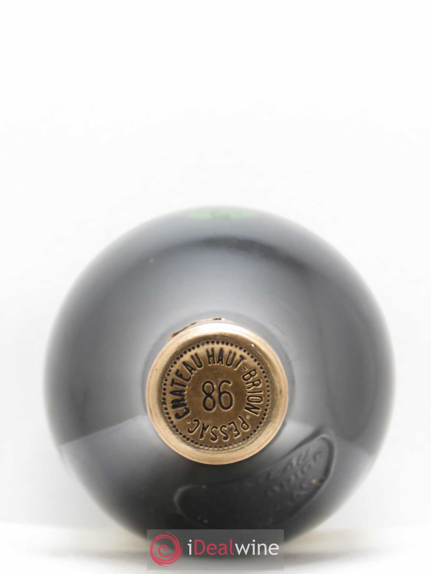 Château Haut Brion 1er Grand Cru Classé 1986 - Lot de 2 bouteilles - 1