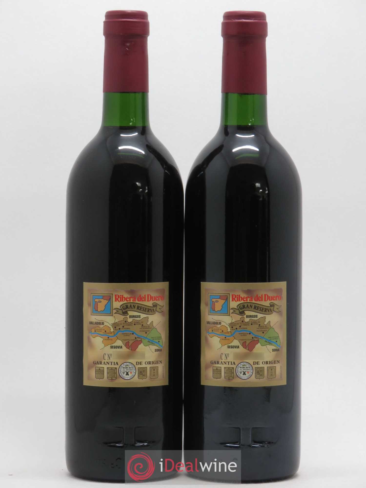 Ribera Del Duero DO Vega Sicilia Unico Famille Alvarez Gran Reserva 1970 - Lot de 2 bouteilles - 1