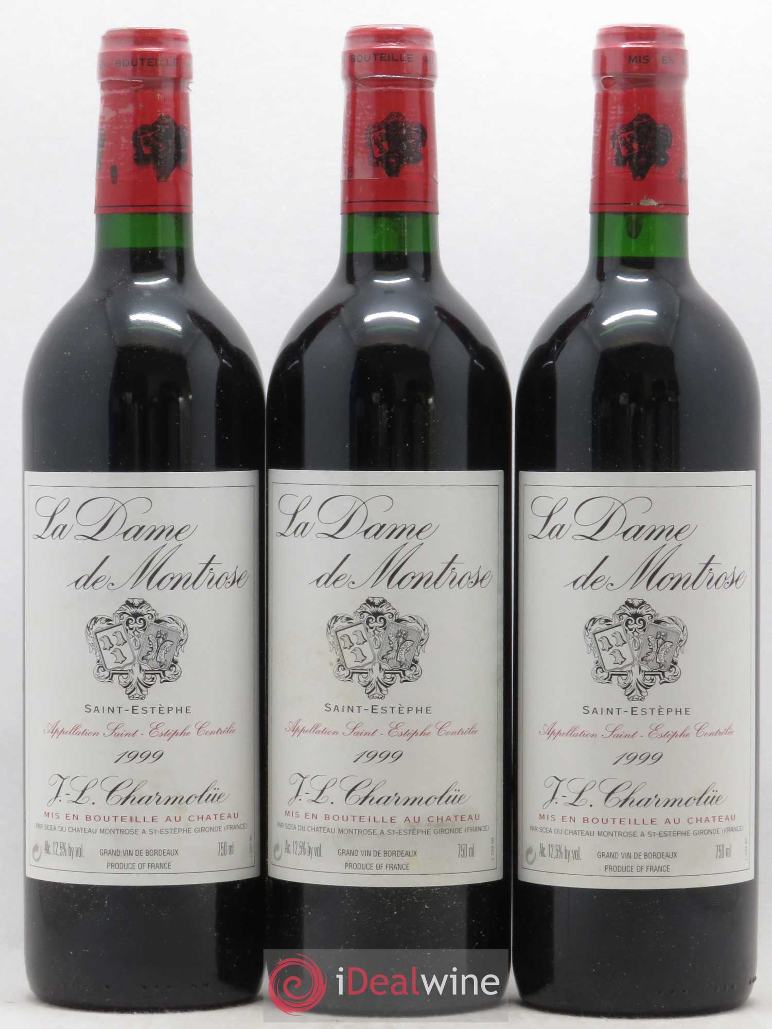 La Dame de Montrose Second Vin 1999 - Lot de 6 bouteilles - 1
