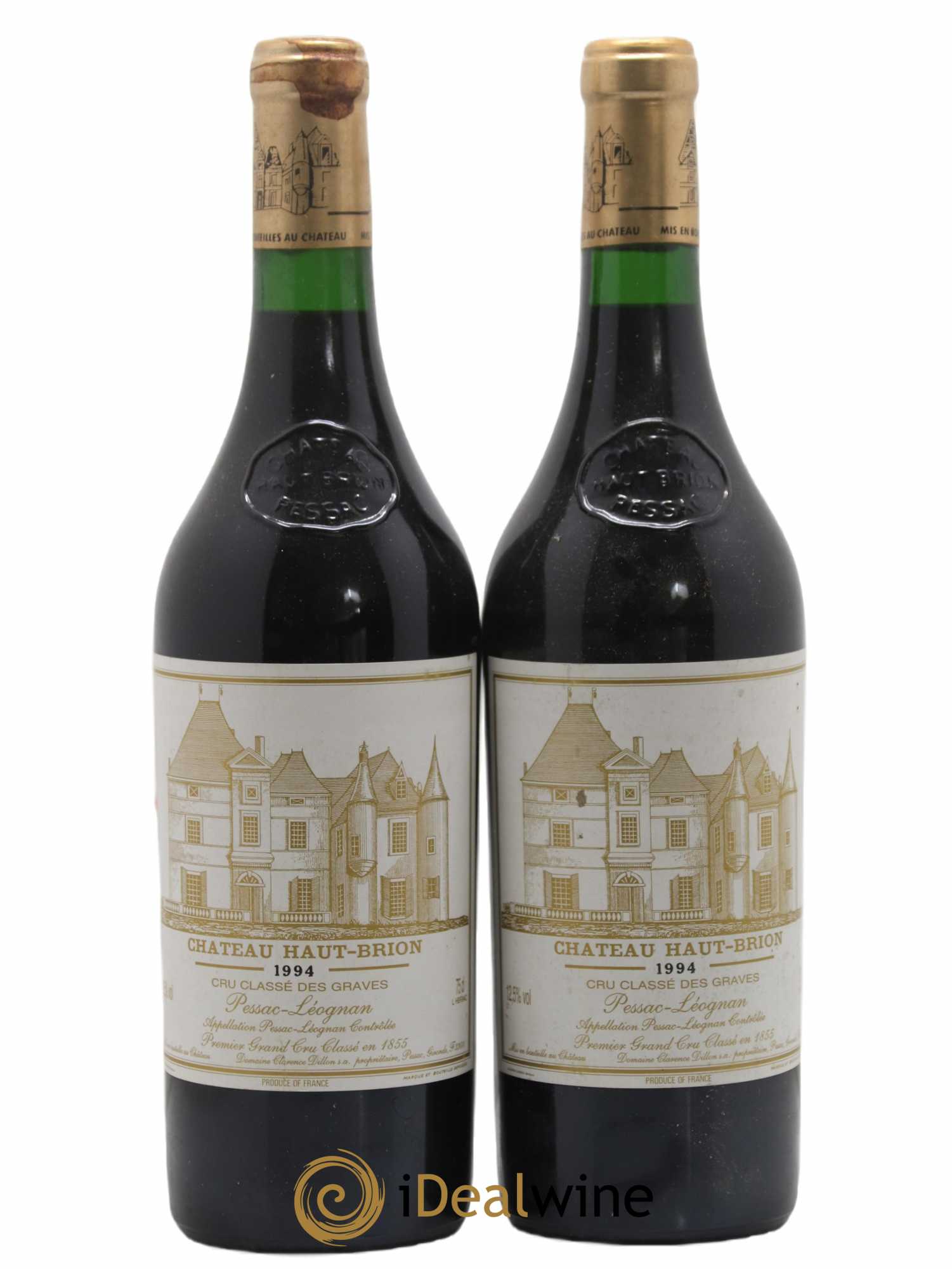 Château Haut Brion 1er Grand Cru Classé 1994 - Lot de 2 bouteilles - 0