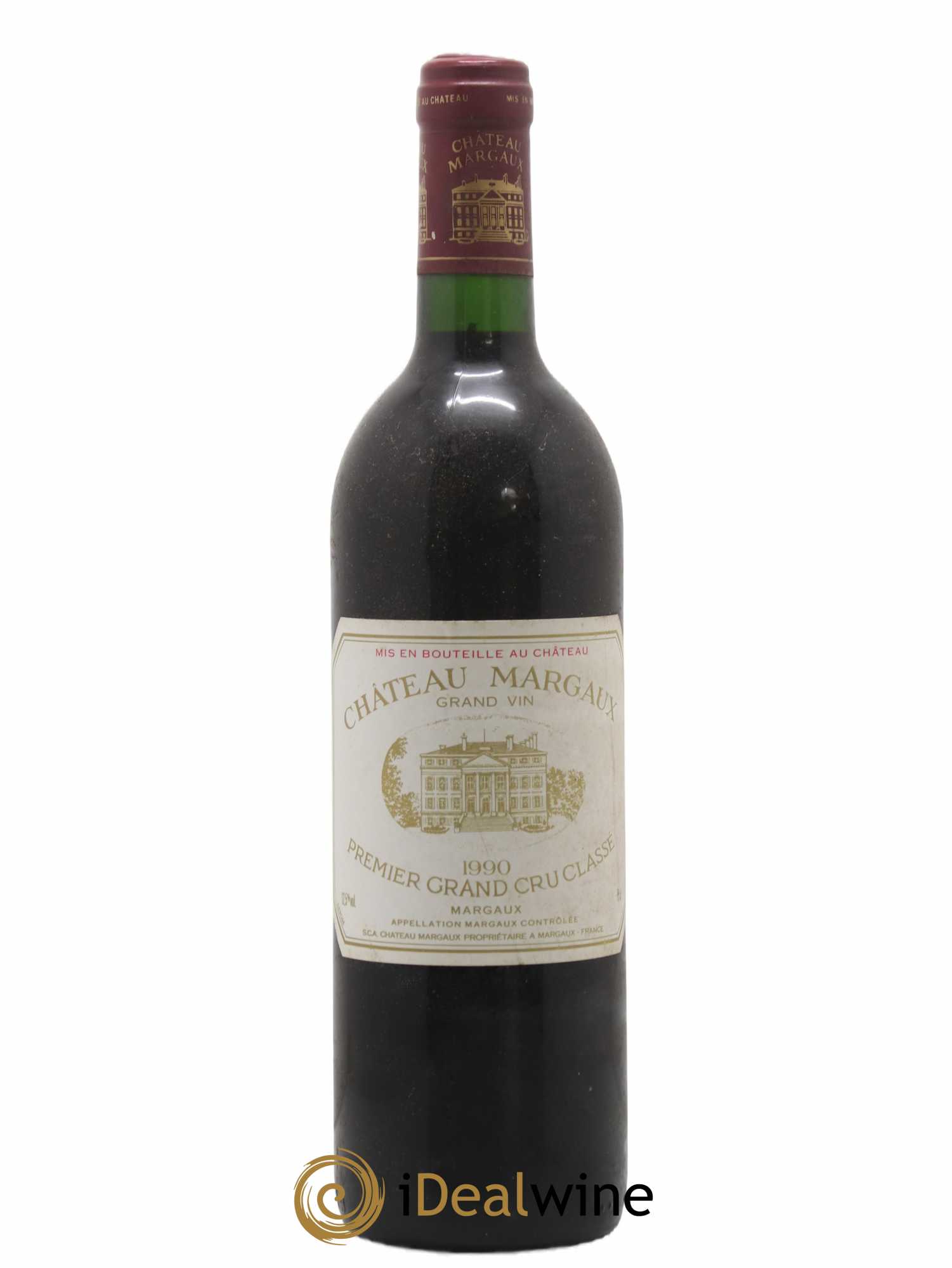Château Margaux 1er Grand Cru Classé 1990 - Lot de 1 bouteille - 0