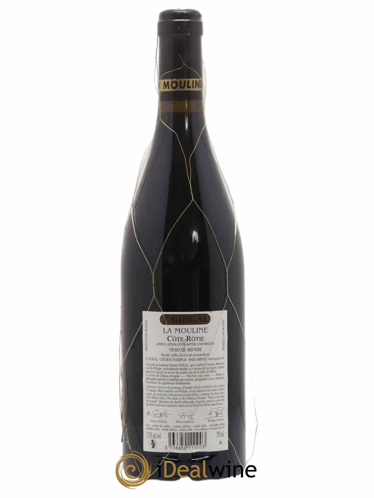 Côte-Rôtie La Mouline Guigal 2010 - Lot de 1 bouteille - 1