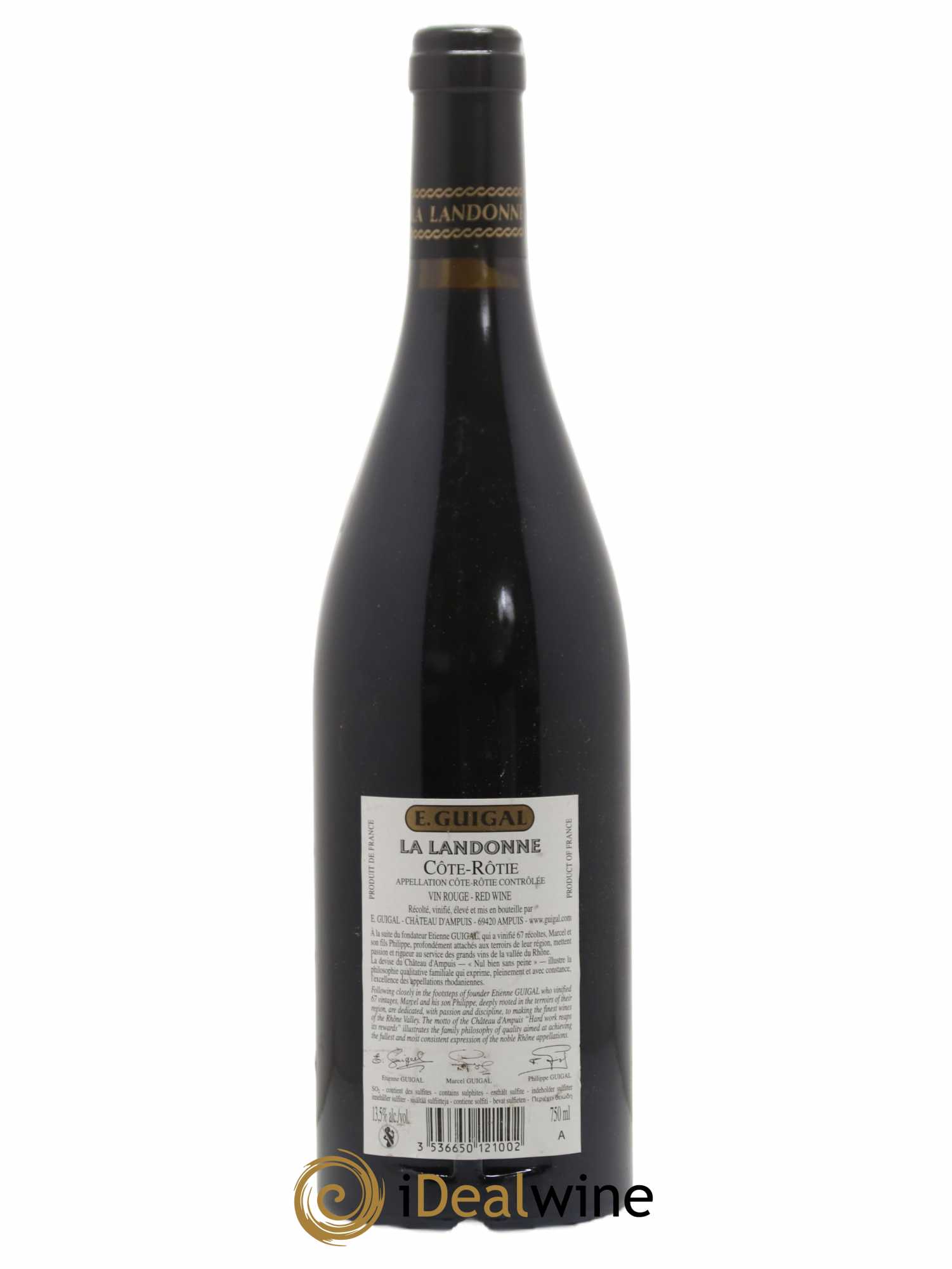 Côte-Rôtie La Landonne Guigal 2010 - Lot de 1 bouteille - 1