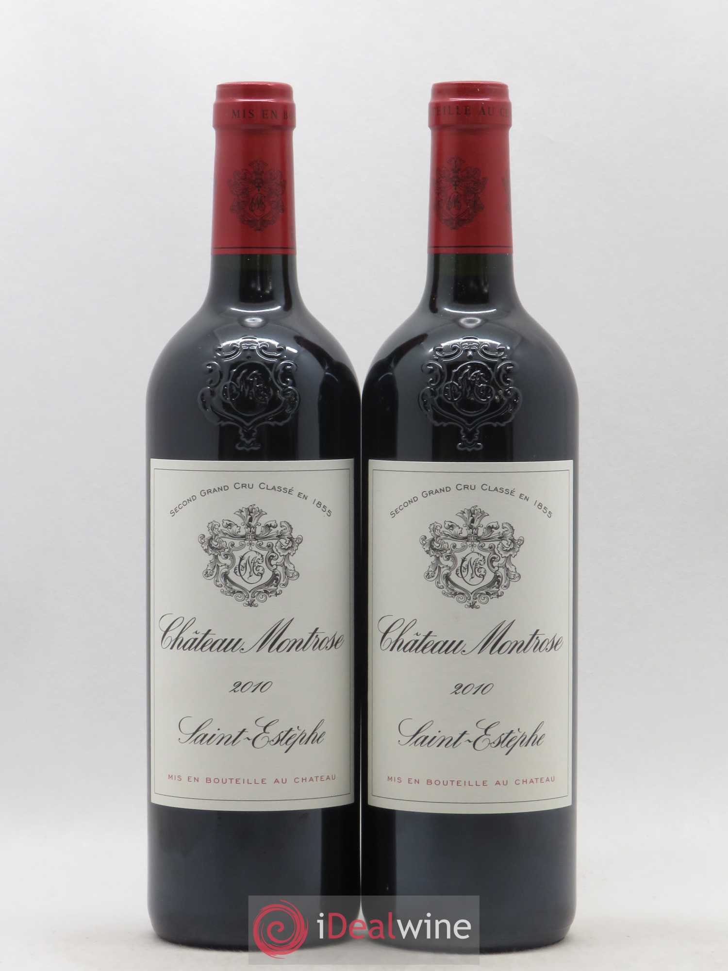 Château Montrose 2ème Grand Cru Classé 2010 - Lot de 2 bouteilles - 0