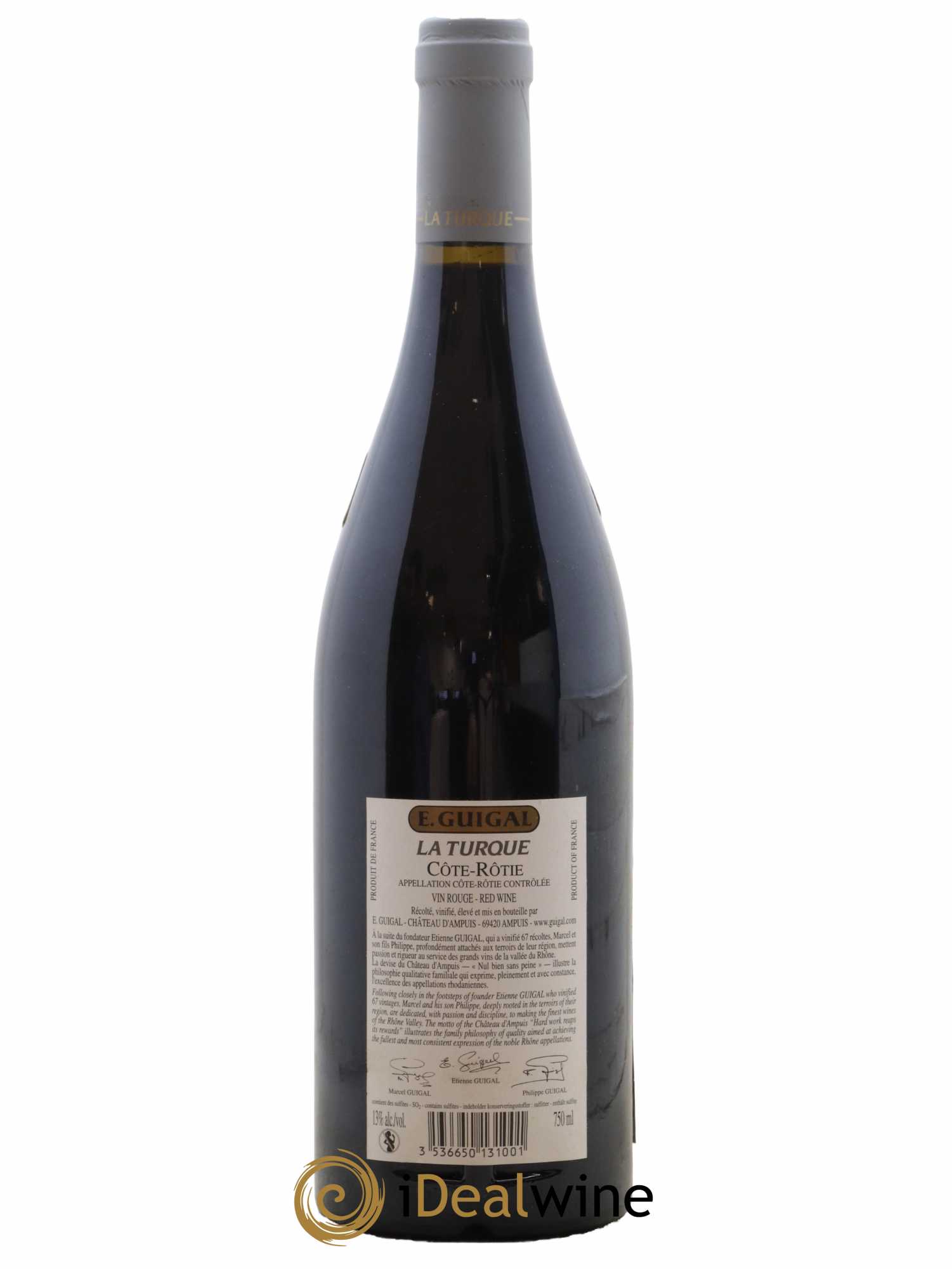 Côte-Rôtie La Turque Guigal 2005 - Posten von 1 Flasche - 1