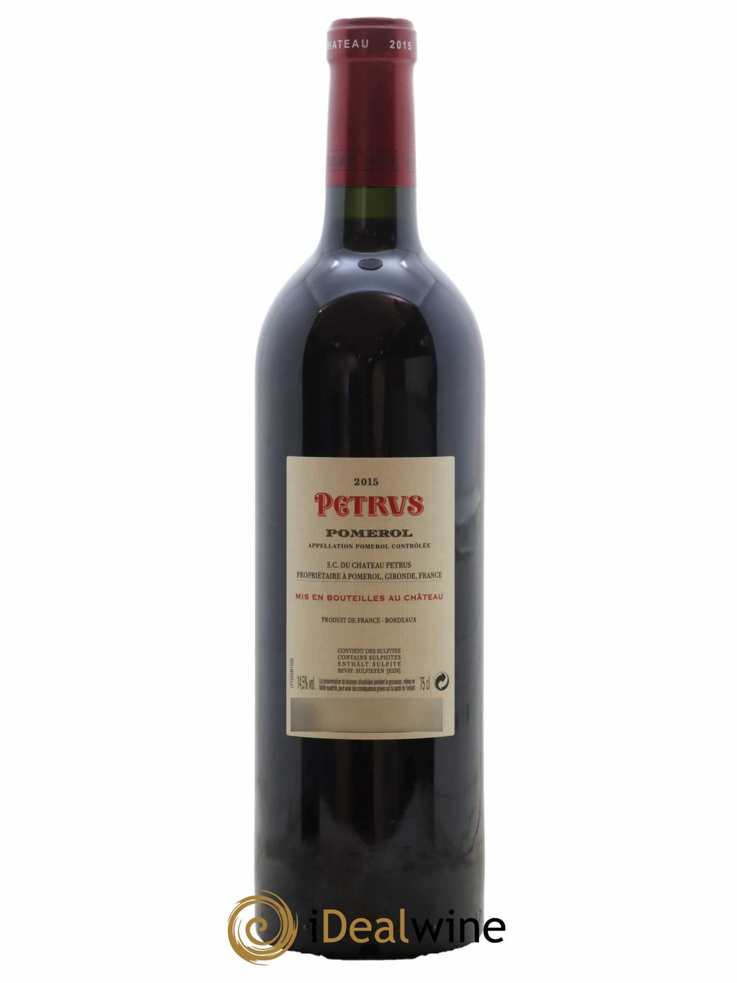 Petrus 2015 - Lot de 1 bouteille - 1