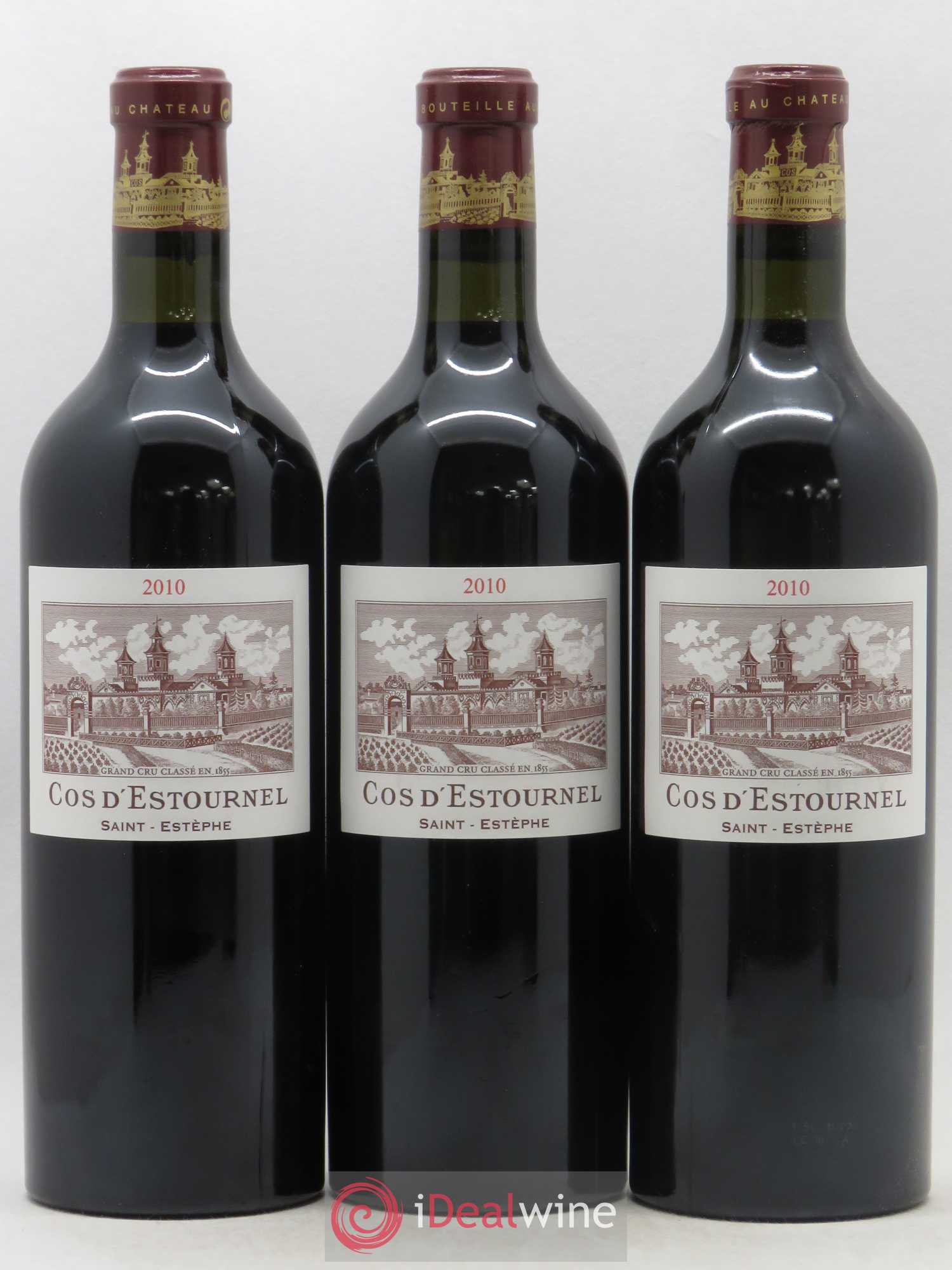 Cos d'Estournel 2ème Grand Cru Classé 2010 - Lot de 3 bouteilles - 0