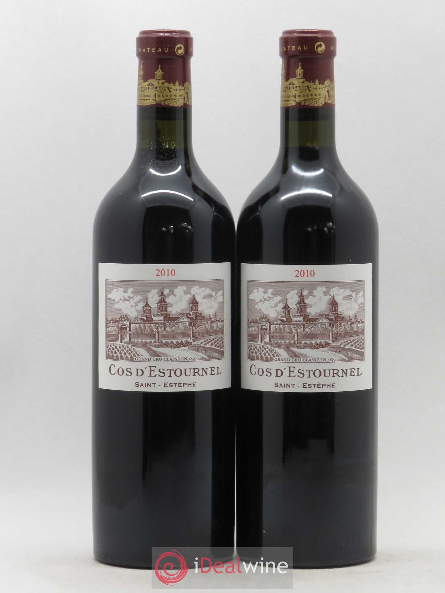 Cos d'Estournel 2ème Grand Cru Classé 2010 - Lot de 2 bouteilles - 0