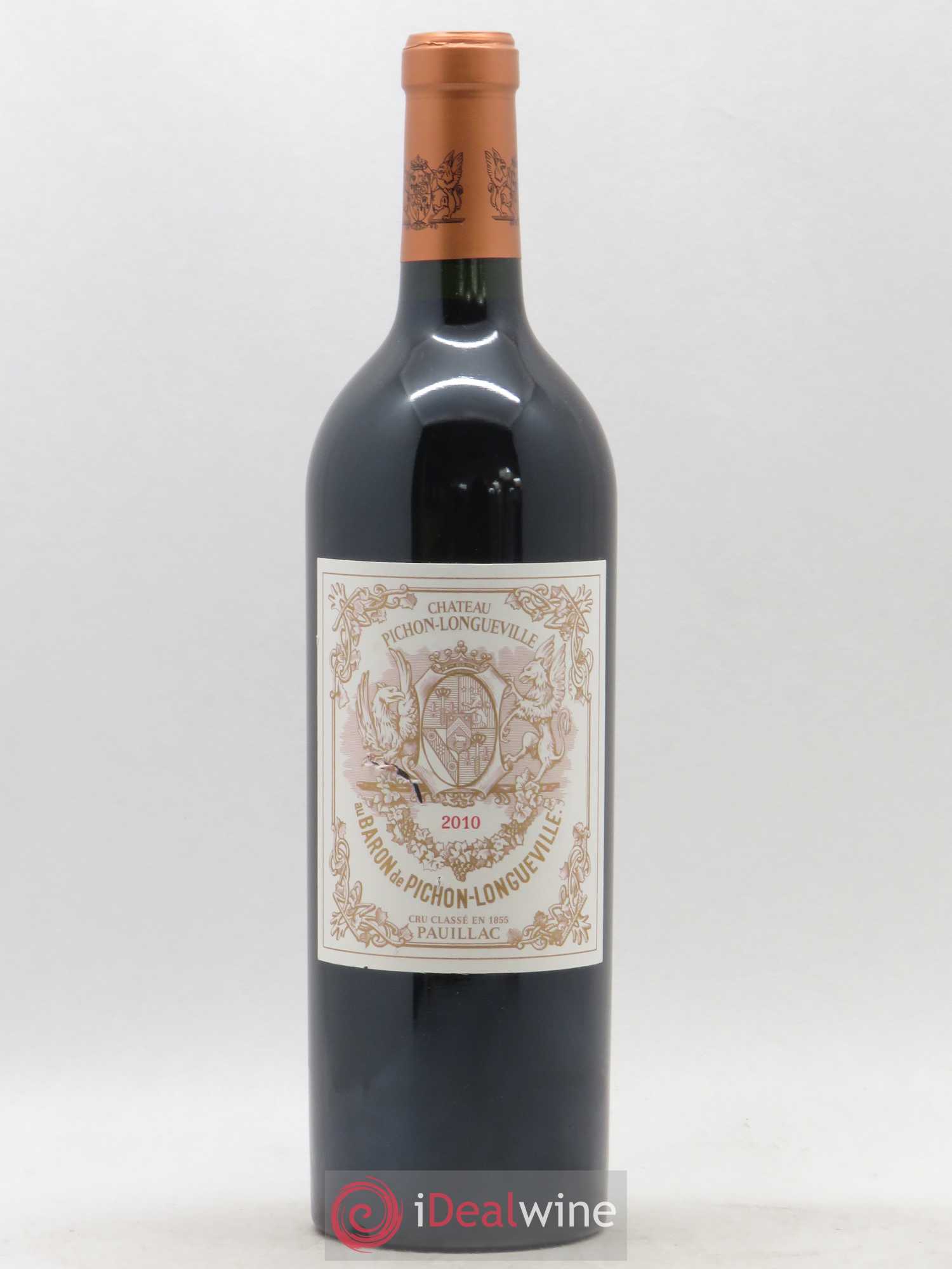 Pichon Longueville Baron 2ème Grand Cru Classé 2010 - Lot de 1 bouteille - 0